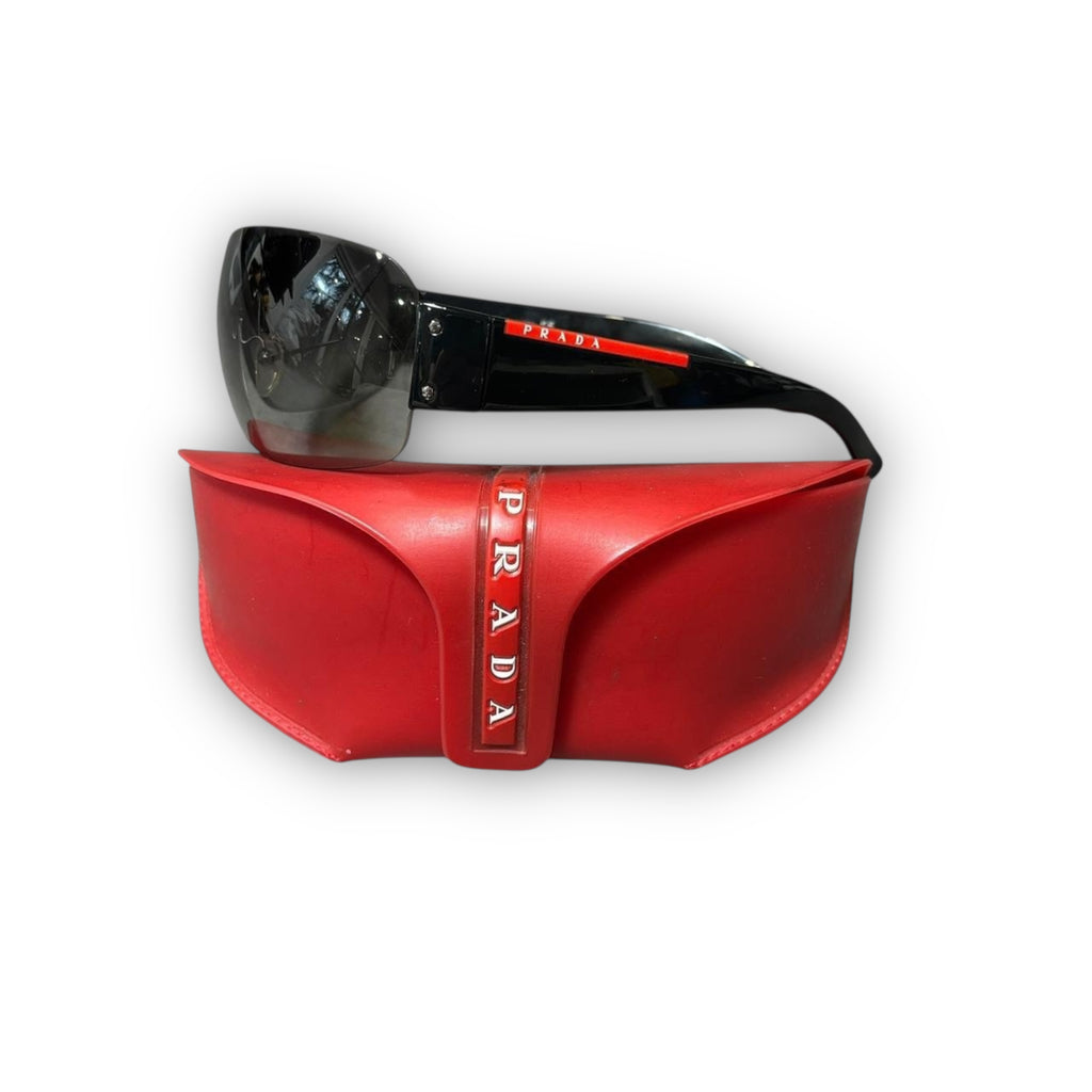 00s Prada Rimless Sunglasses
