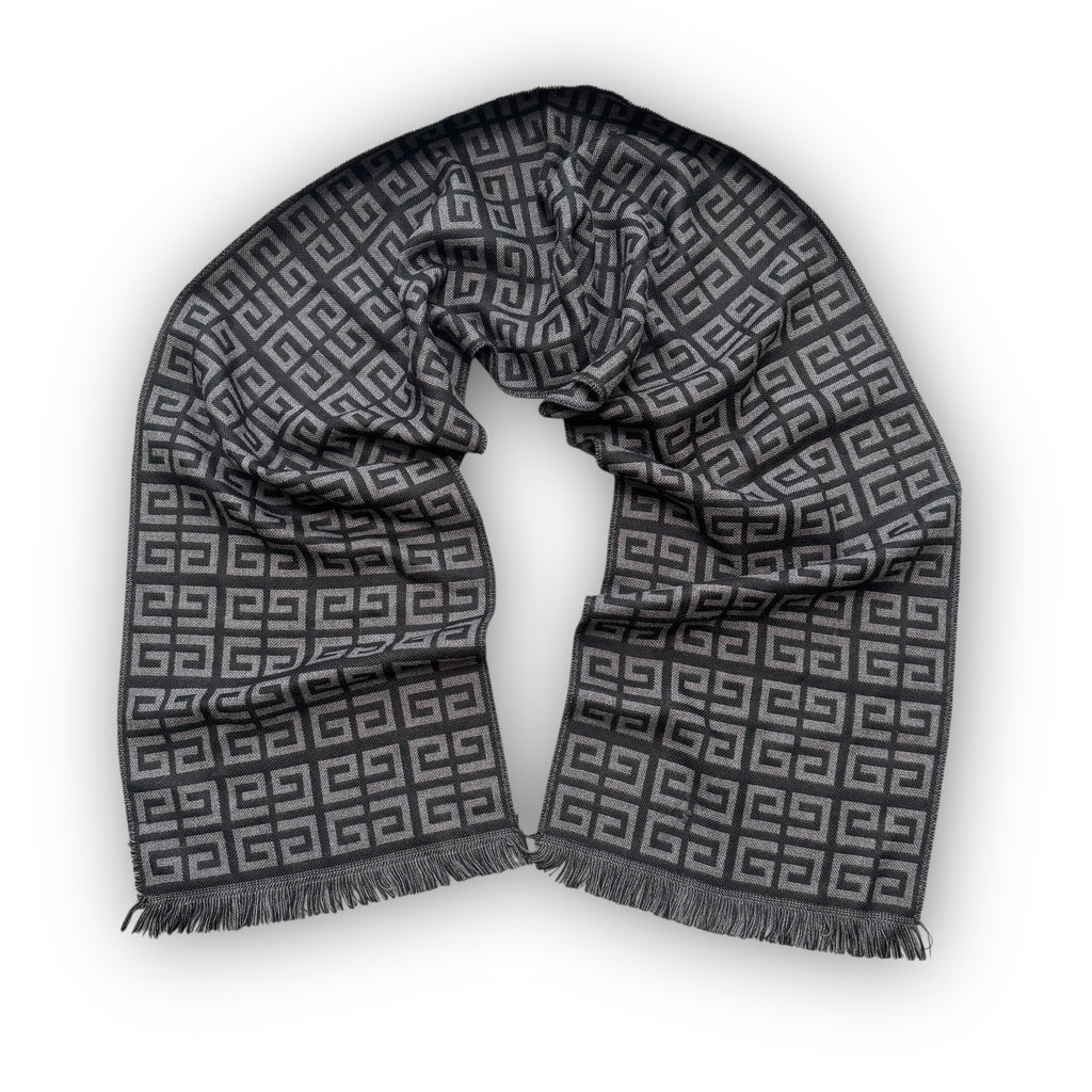 Grey Monogram Givenchy Scarf