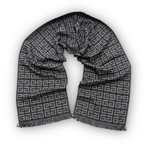 Grey Monogram Givenchy Scarf