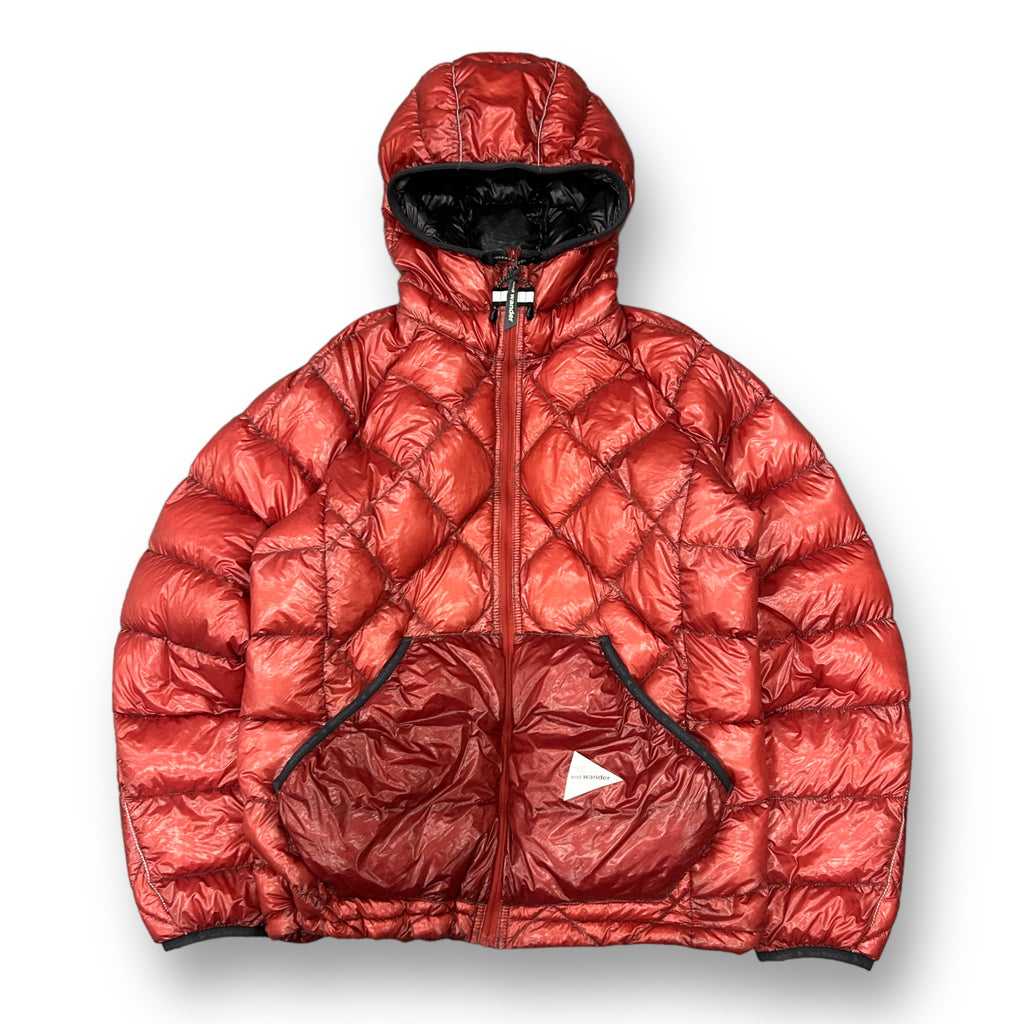 And Wander Diamond Stitch Puffer Jacket (M)