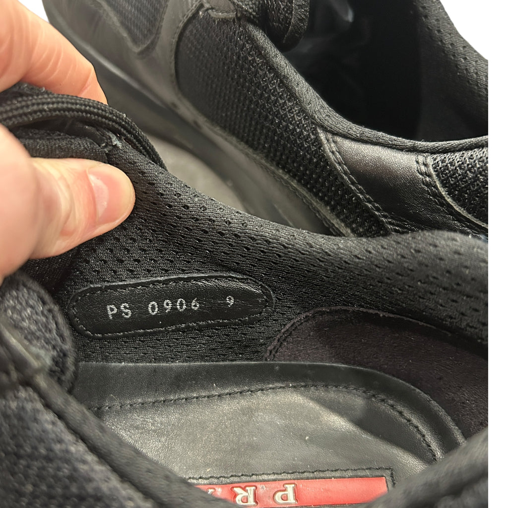 Prada America Cups Matte Black (UK9)