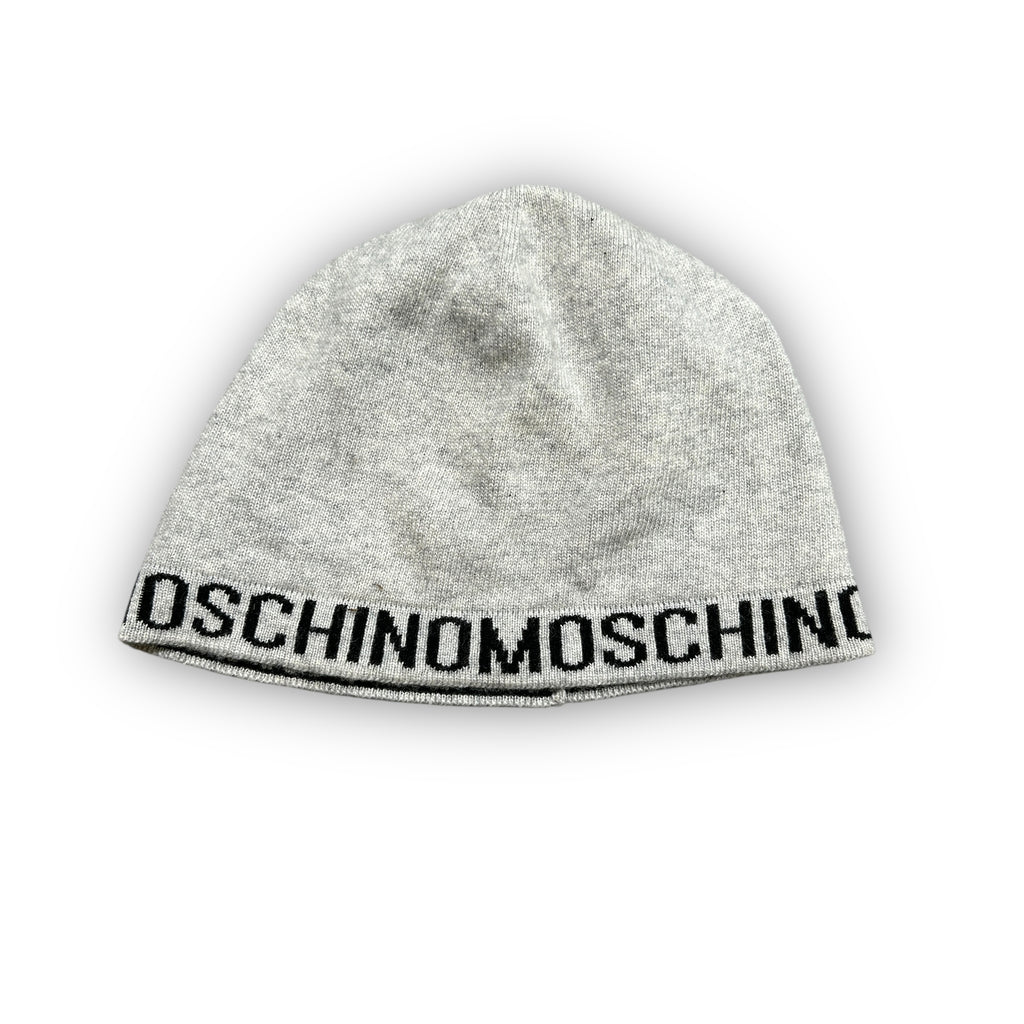 Grey Moschino Beanie