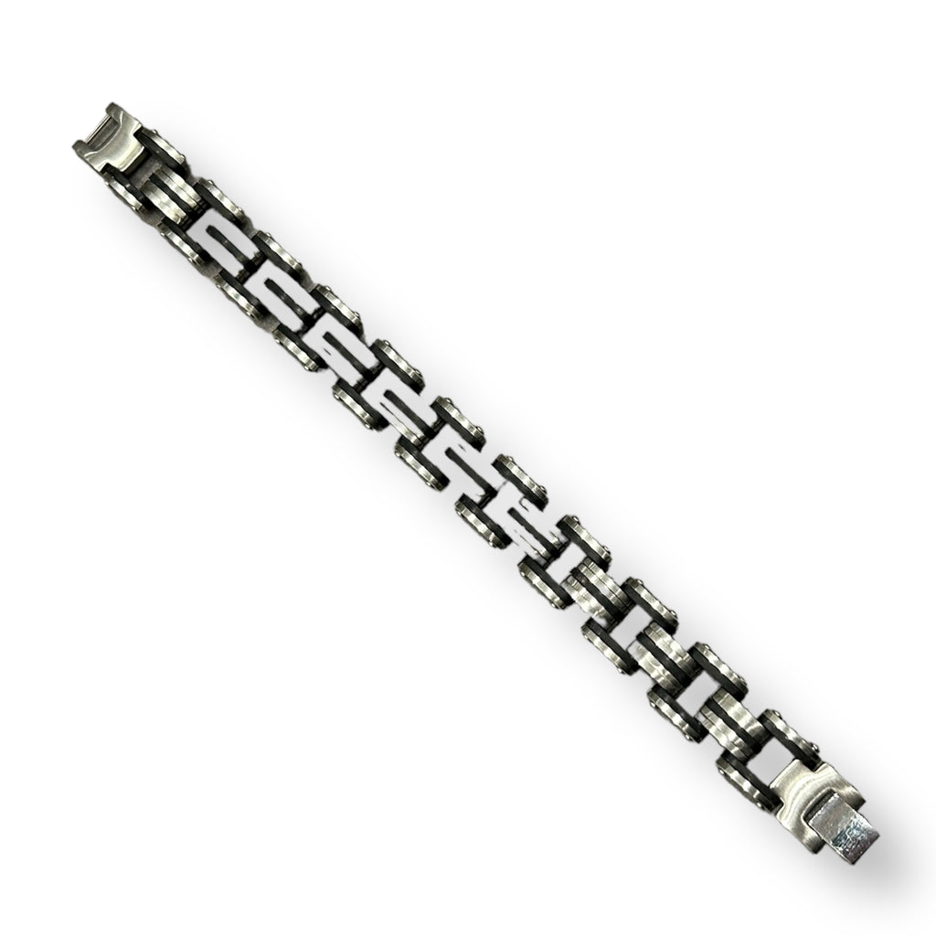 Stainless Steel Chunky Bracelet (8.5")