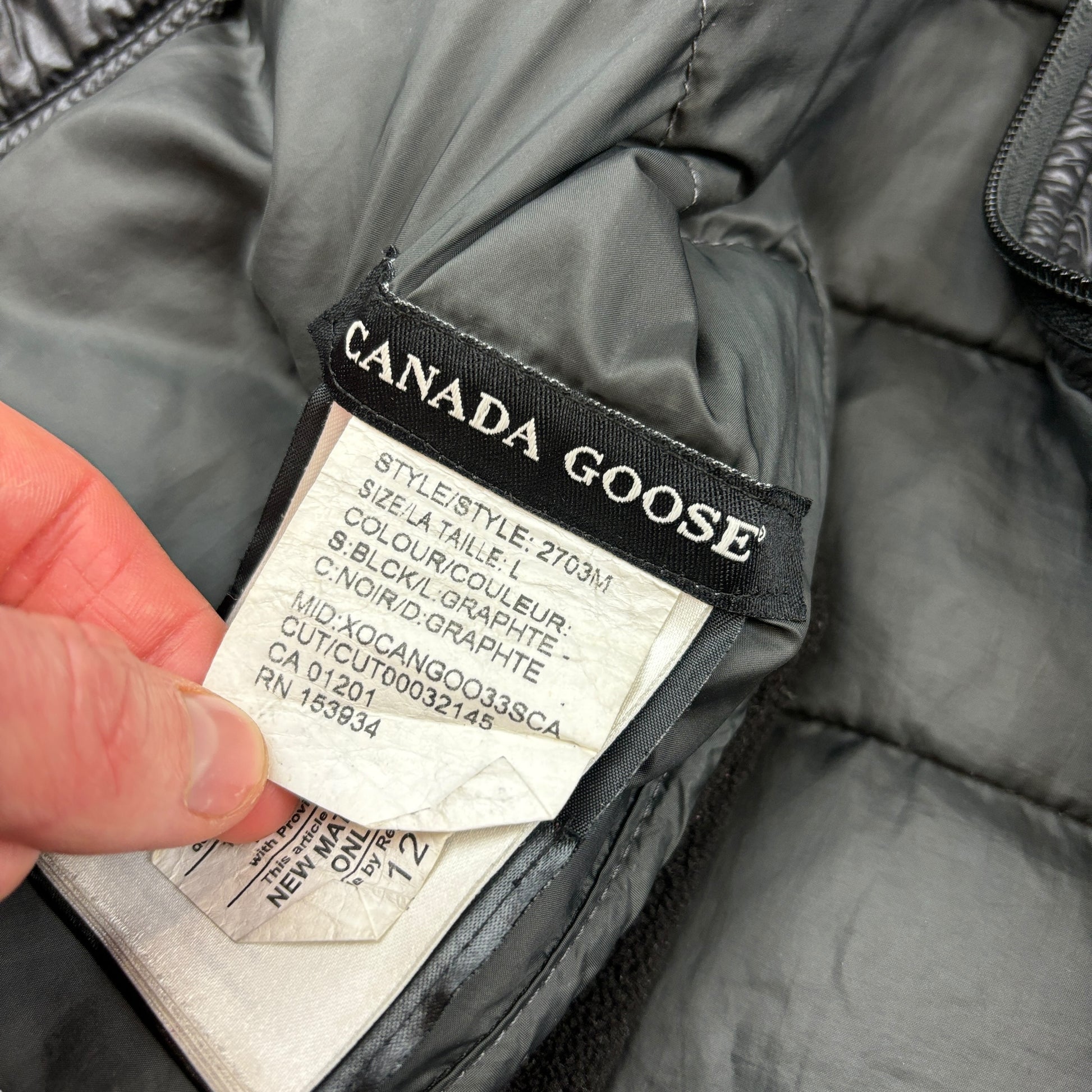 Canada Goose Light Hybrid Puffer Jacket (L)