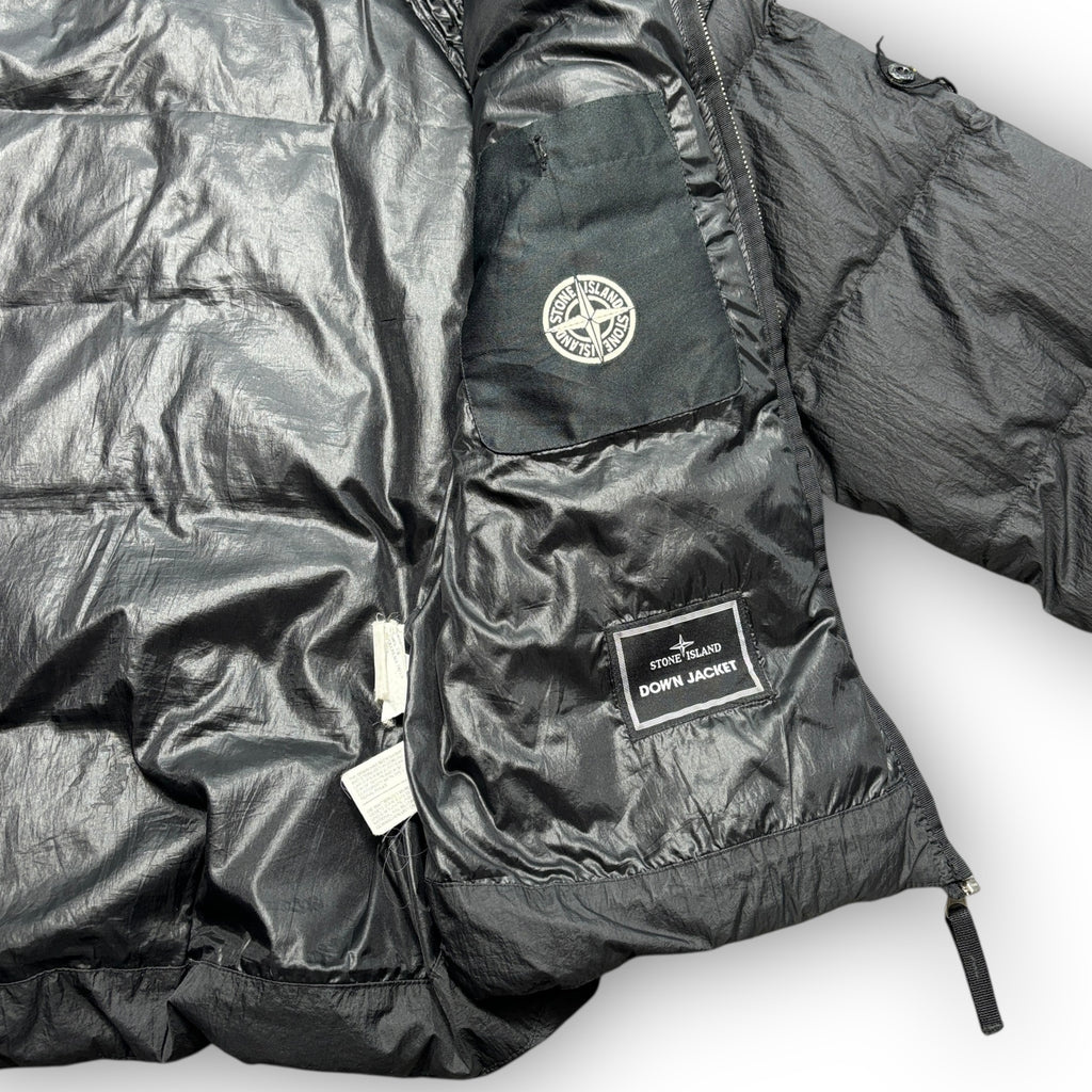 2009 Stone Island Opaque Mesh Badge Puffer (M)