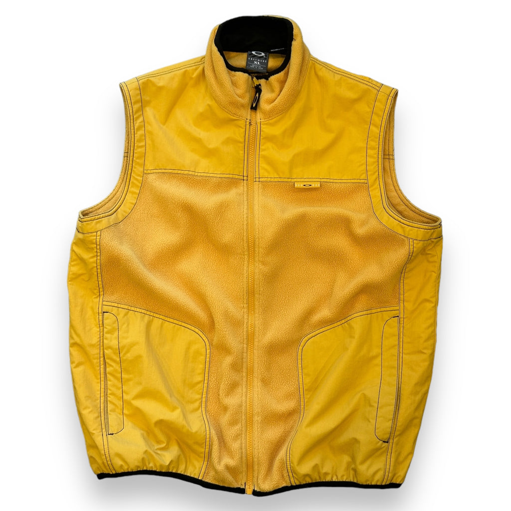 Oakley Software Early 00s Panelled Fleece Vest (XL)