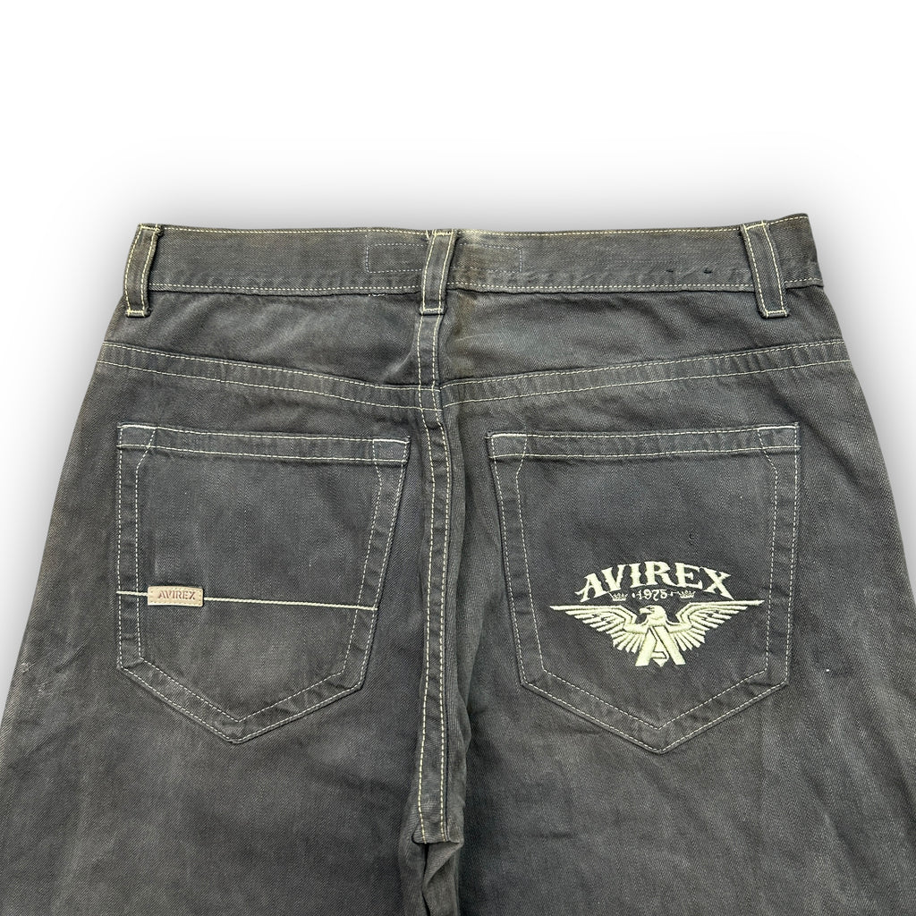 00s Avirex Embroidered Jorts (34”)