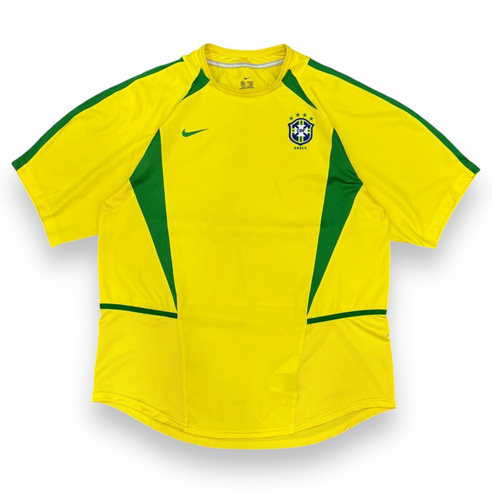 2002 Nike Brazil Home Shirt (L)