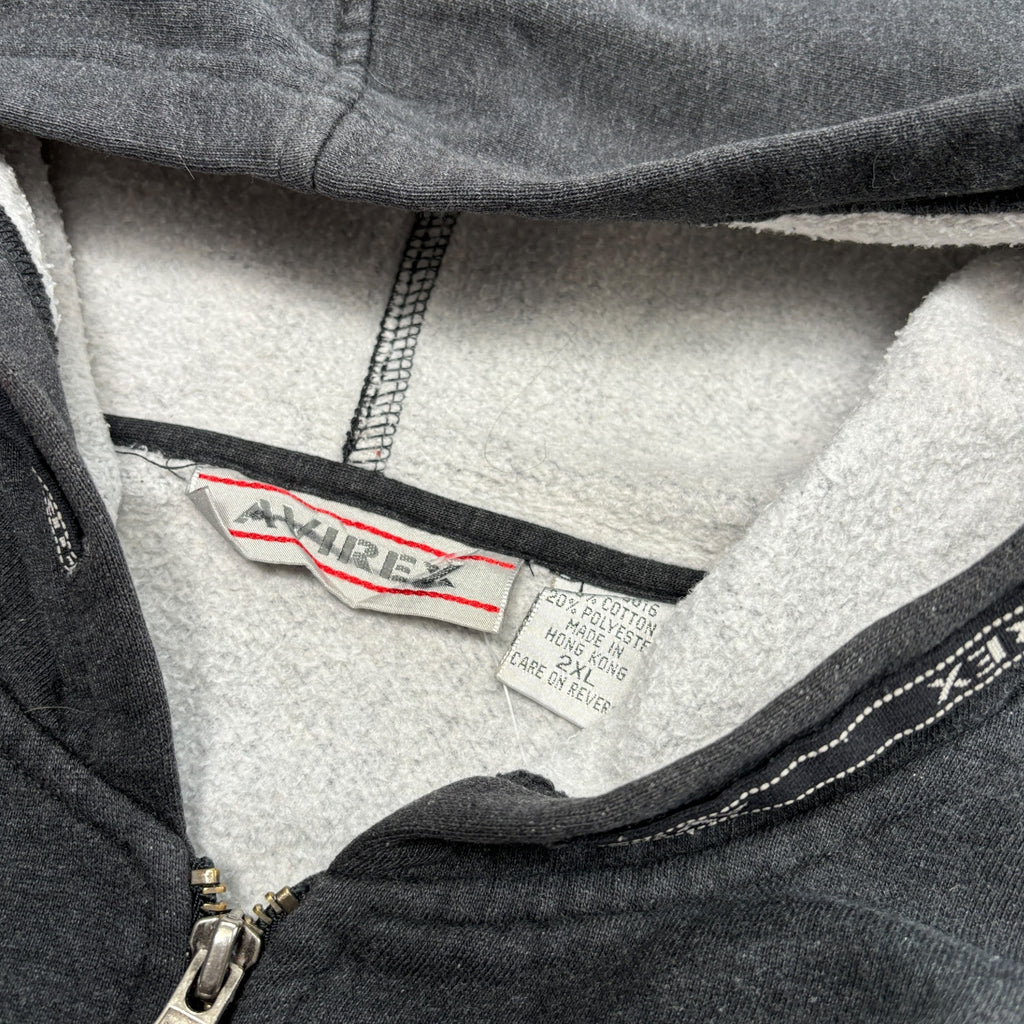 00s Avirex Spellout Hoodie (XXL)