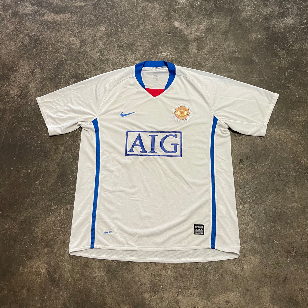 2008/09 Manchester United Away Football Shirt