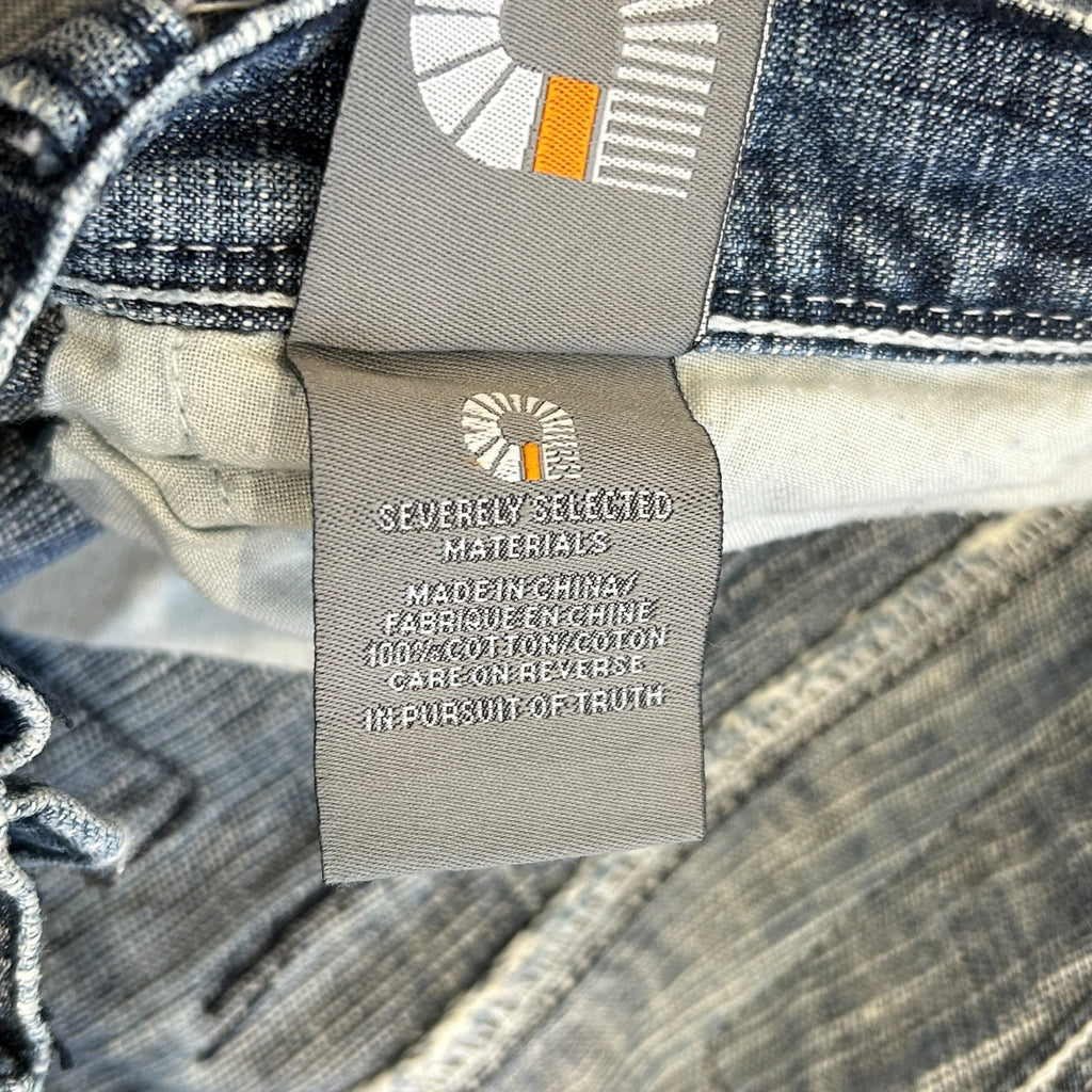 00's Akedmiks Embroidered Baggy Jeans (32)