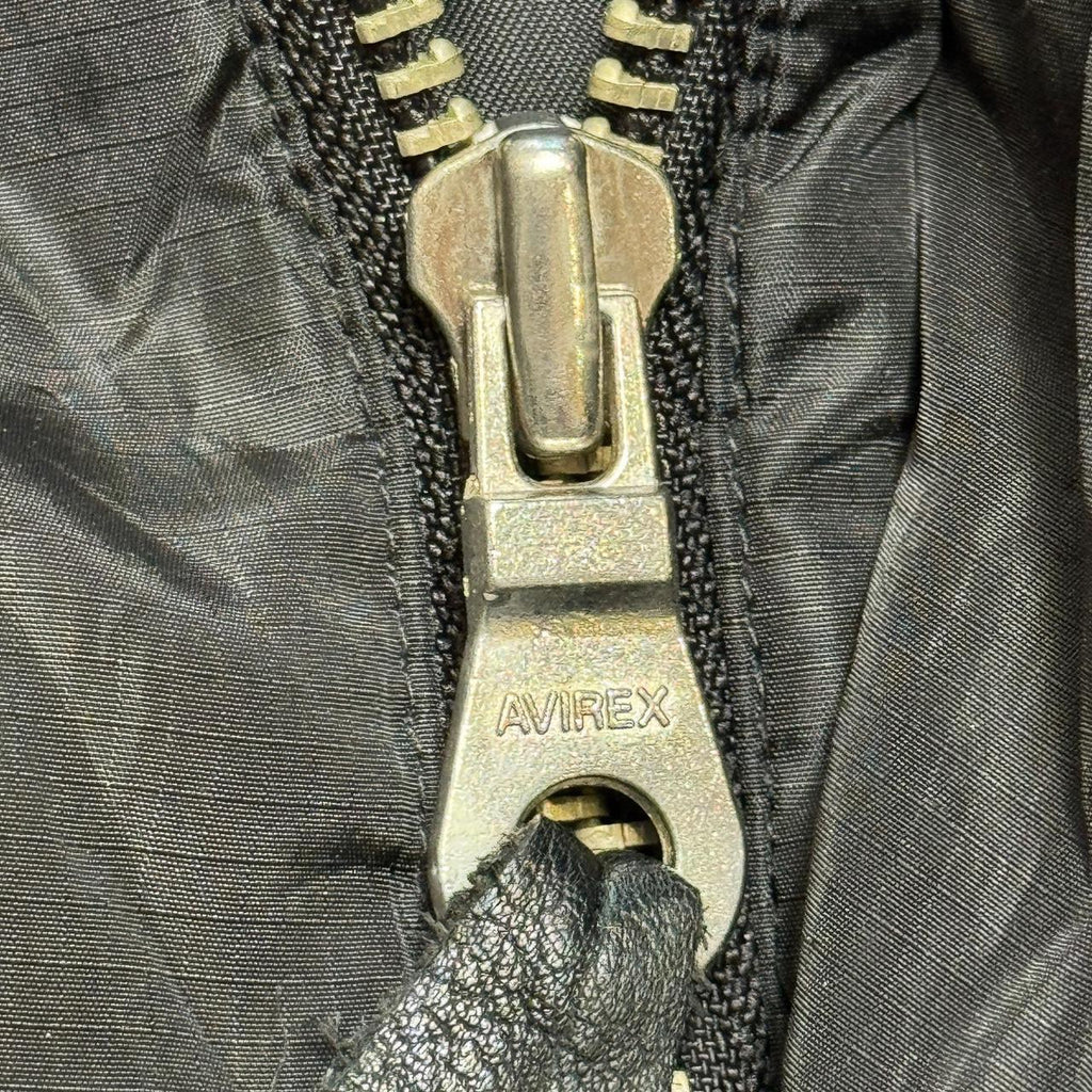 Avirex Black Puffer Coat (XL)