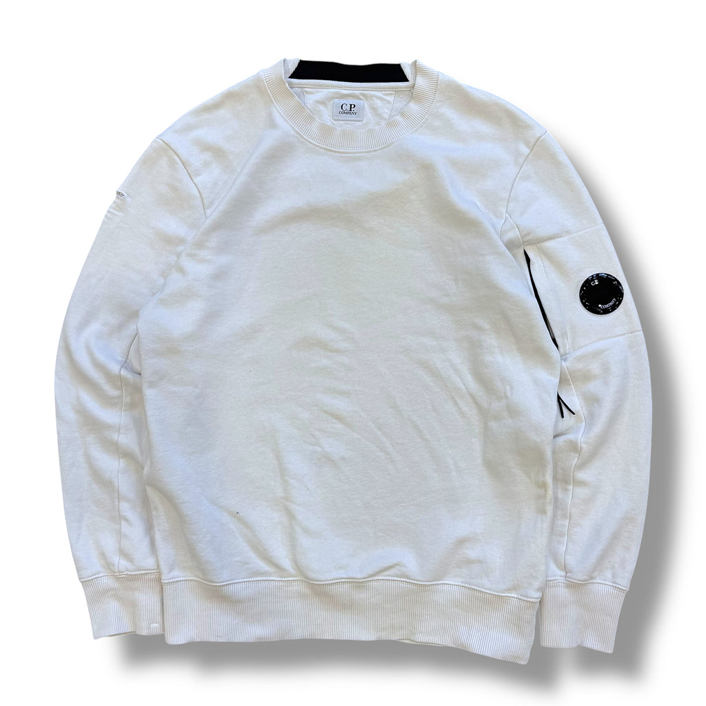 CP Company White Lens Sweatshirt (XS)