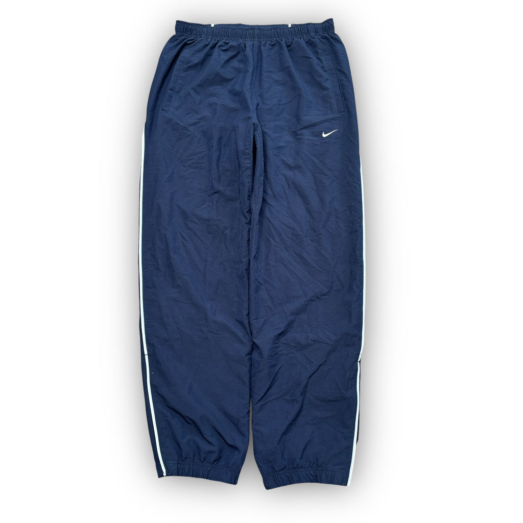 00s Navy Nike Track Pants (M)