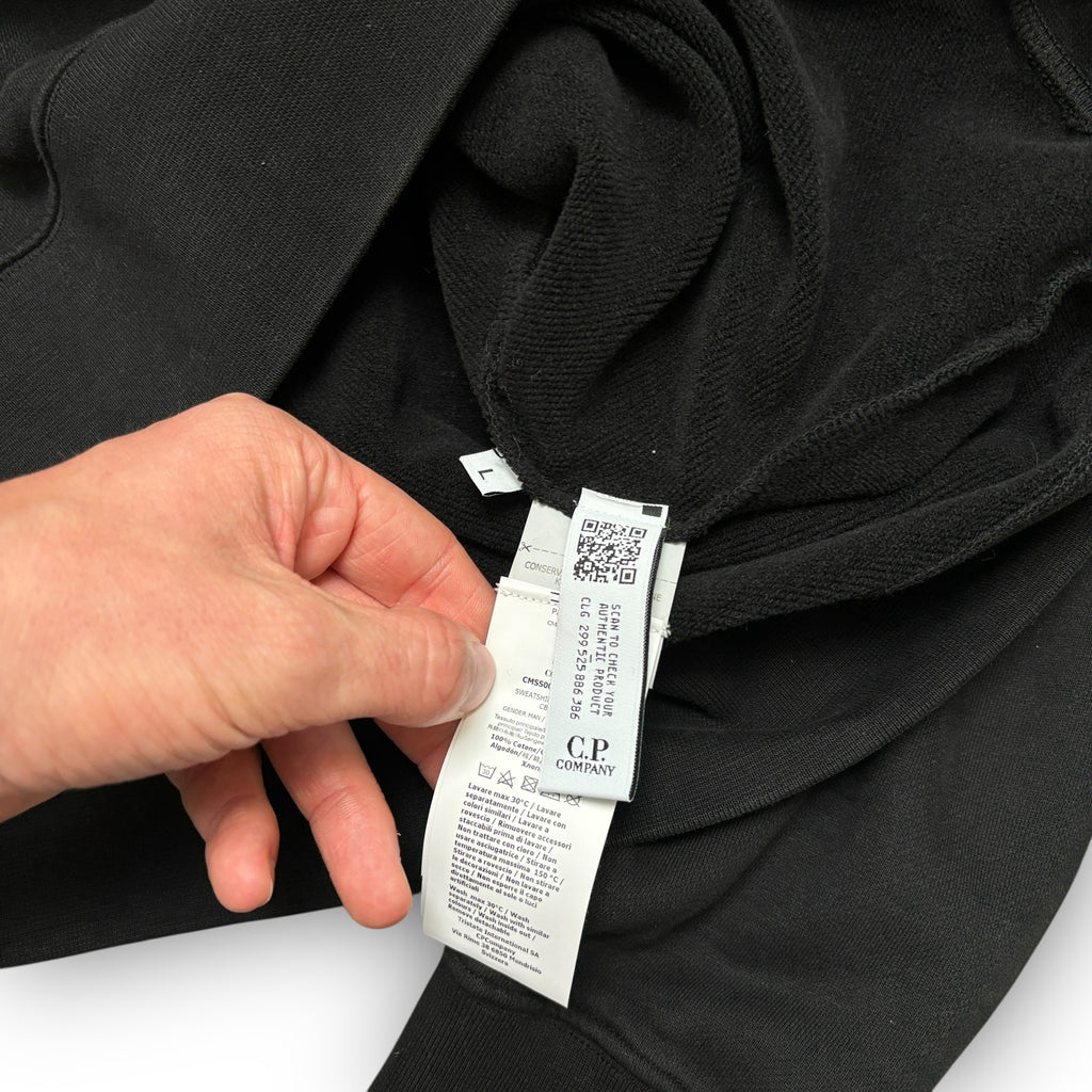 Black C.P Company Lens Sweatshirt (L)