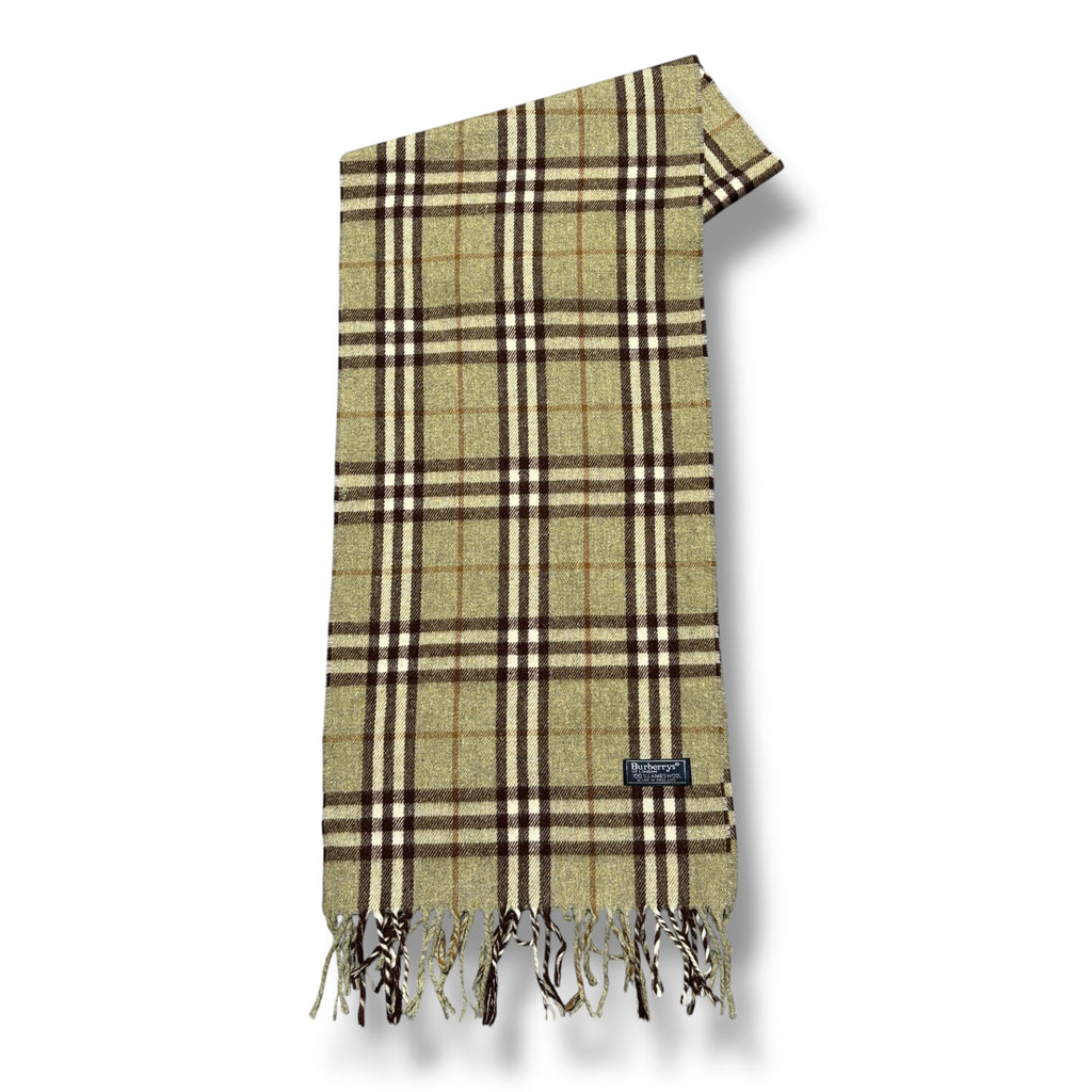 Vintage Burberry Nova Check Scarf