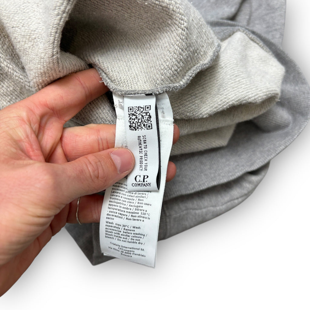 Grey C.P Company Lens Sweatshirt (M)