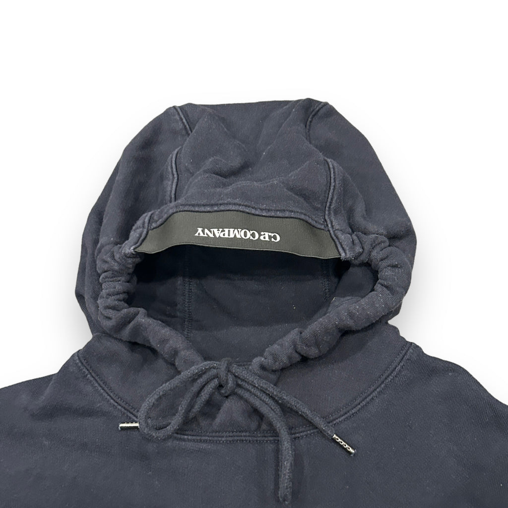 Navy CP Company Arm Lens Hoodie (M)