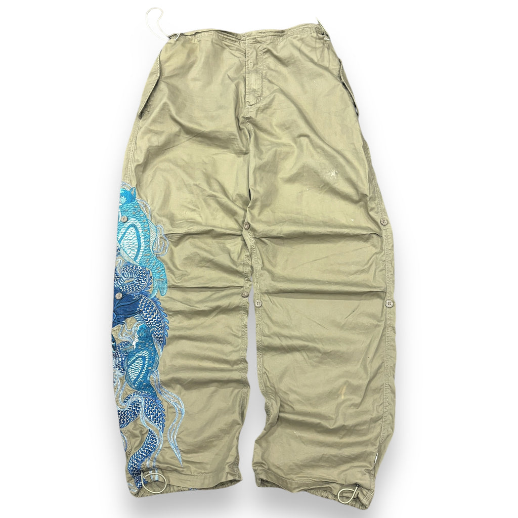Maharishi Baggy Embroidered Snopants (L)