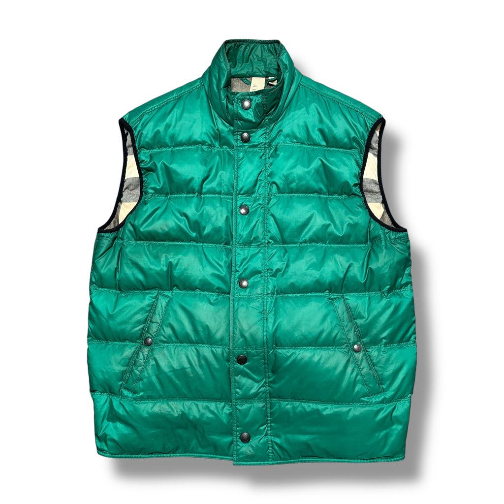 00s Burberry Brit Puffer Gilet (L)