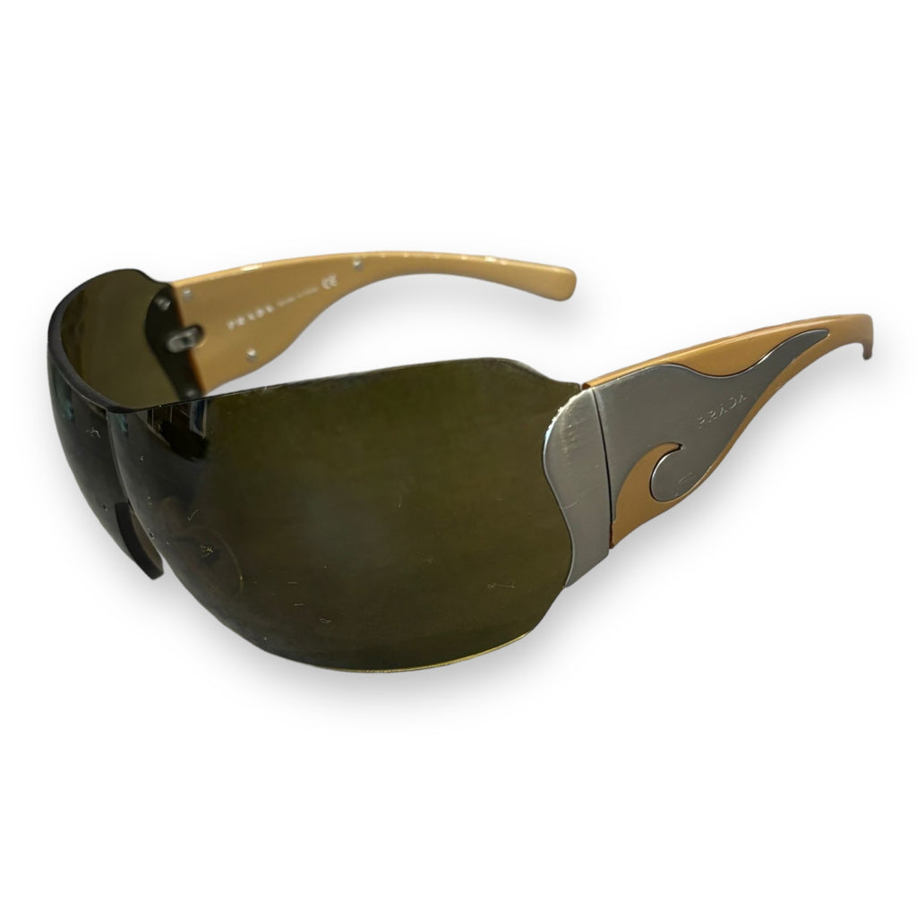 Prada Rimless Spiral Sunglasses