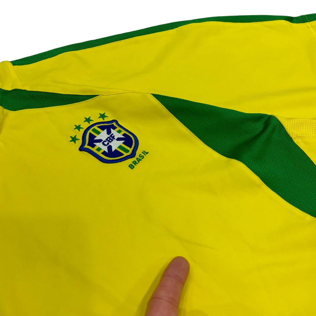 2002 Nike Brazil Home Shirt (L)