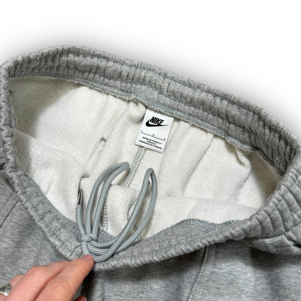 Grey Nike Street Fleece Cotton Joggers (L)