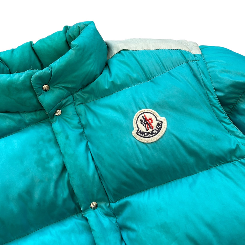80s Moncler Blue Puffer Coat (XL)