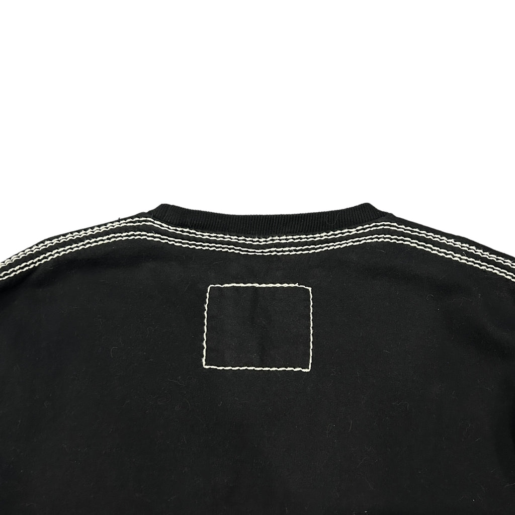 Black True Religion Contrast Stitch Sweatshirt (L)