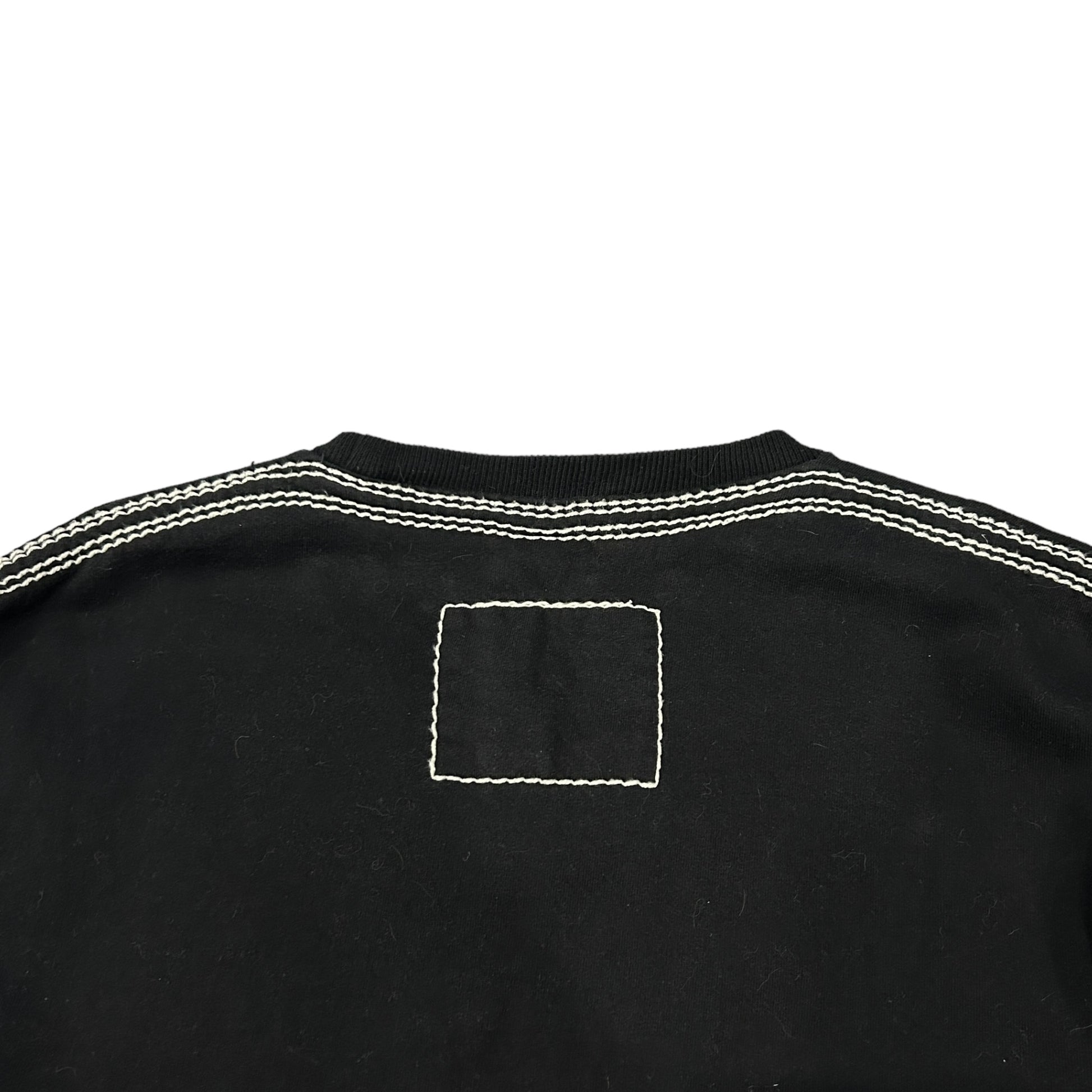 Black True Religion Contrast Stitch Sweatshirt (L)