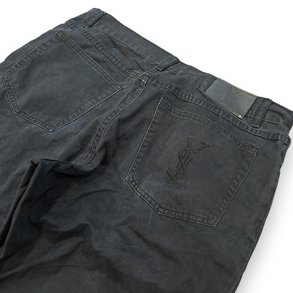 00s Black YSL Jeans (34")