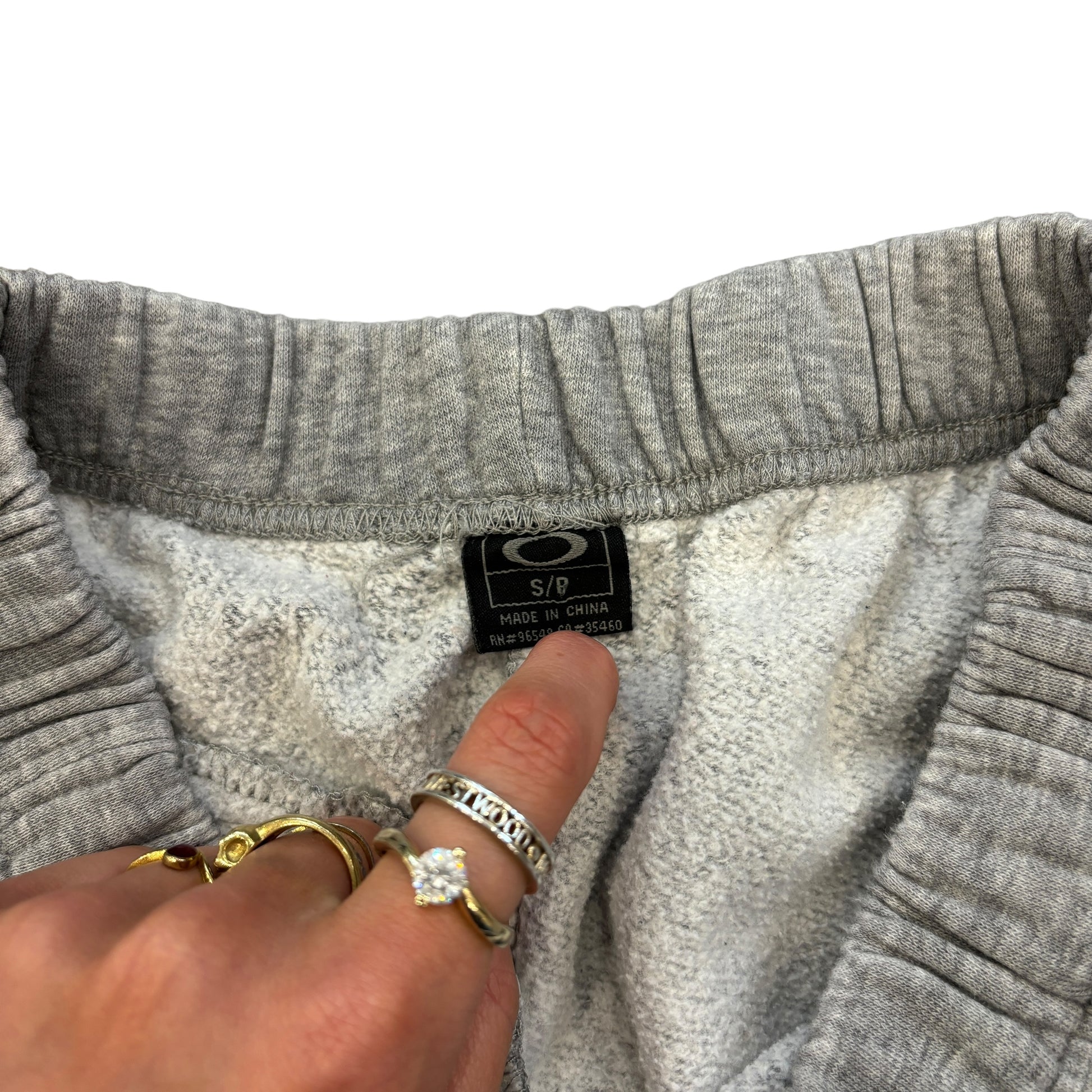 00's Grey Oakley Shorts (S)
