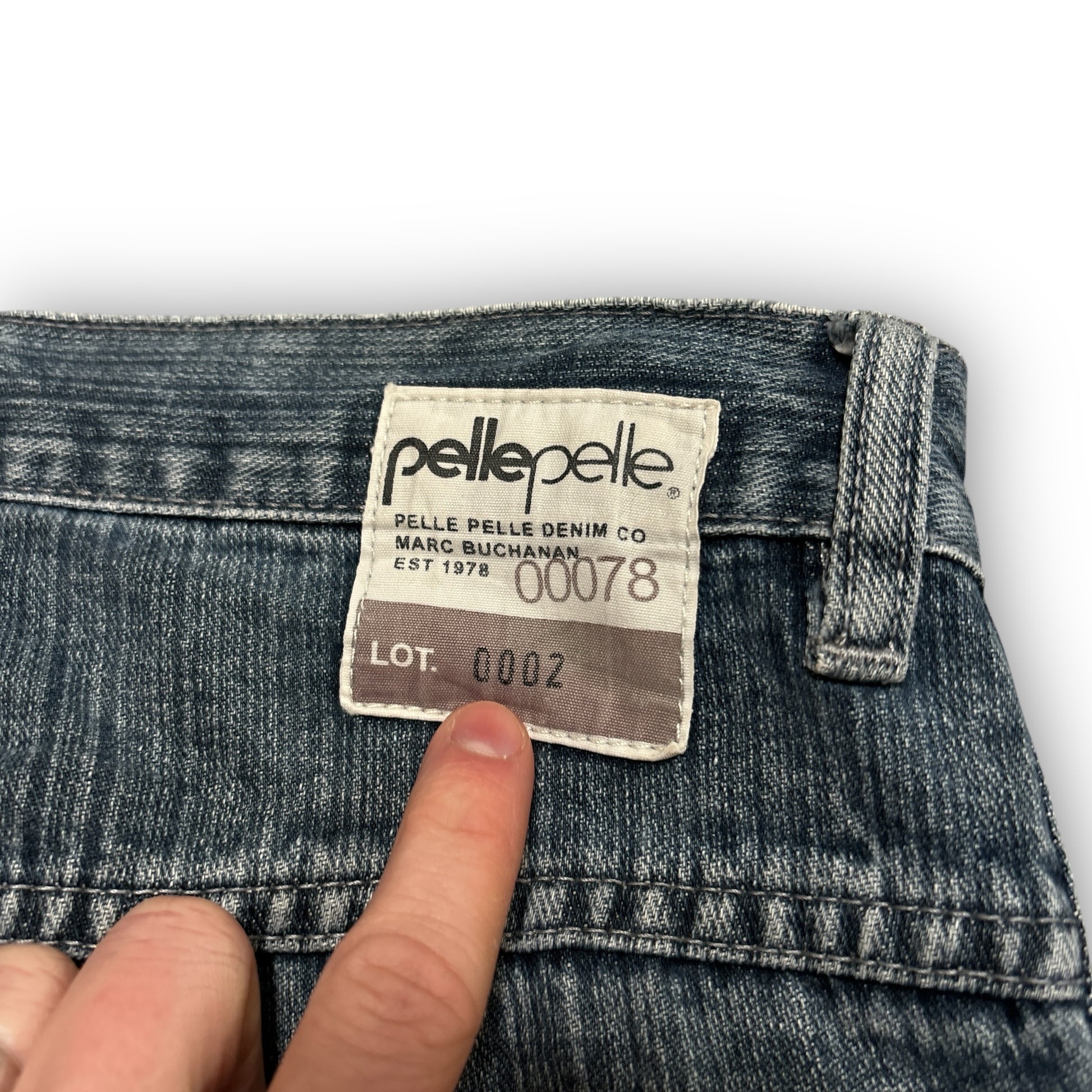 90s Pelle Pelle Baggy Jeans (32")