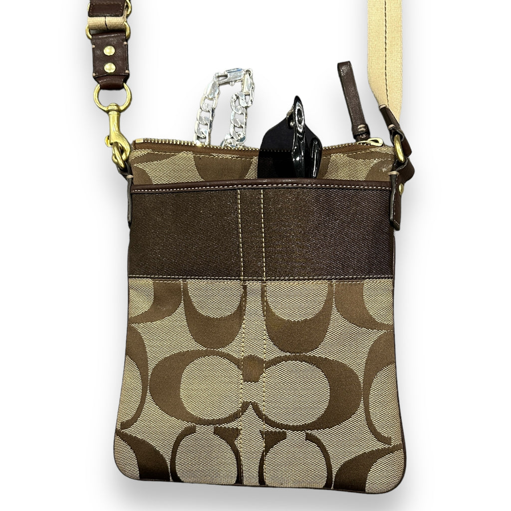 Coach Monogram side bag