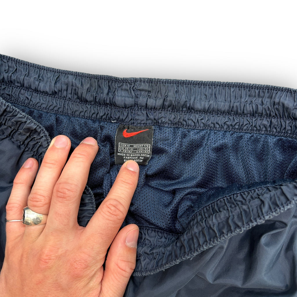 00s Navy Nike Track Pants (M)