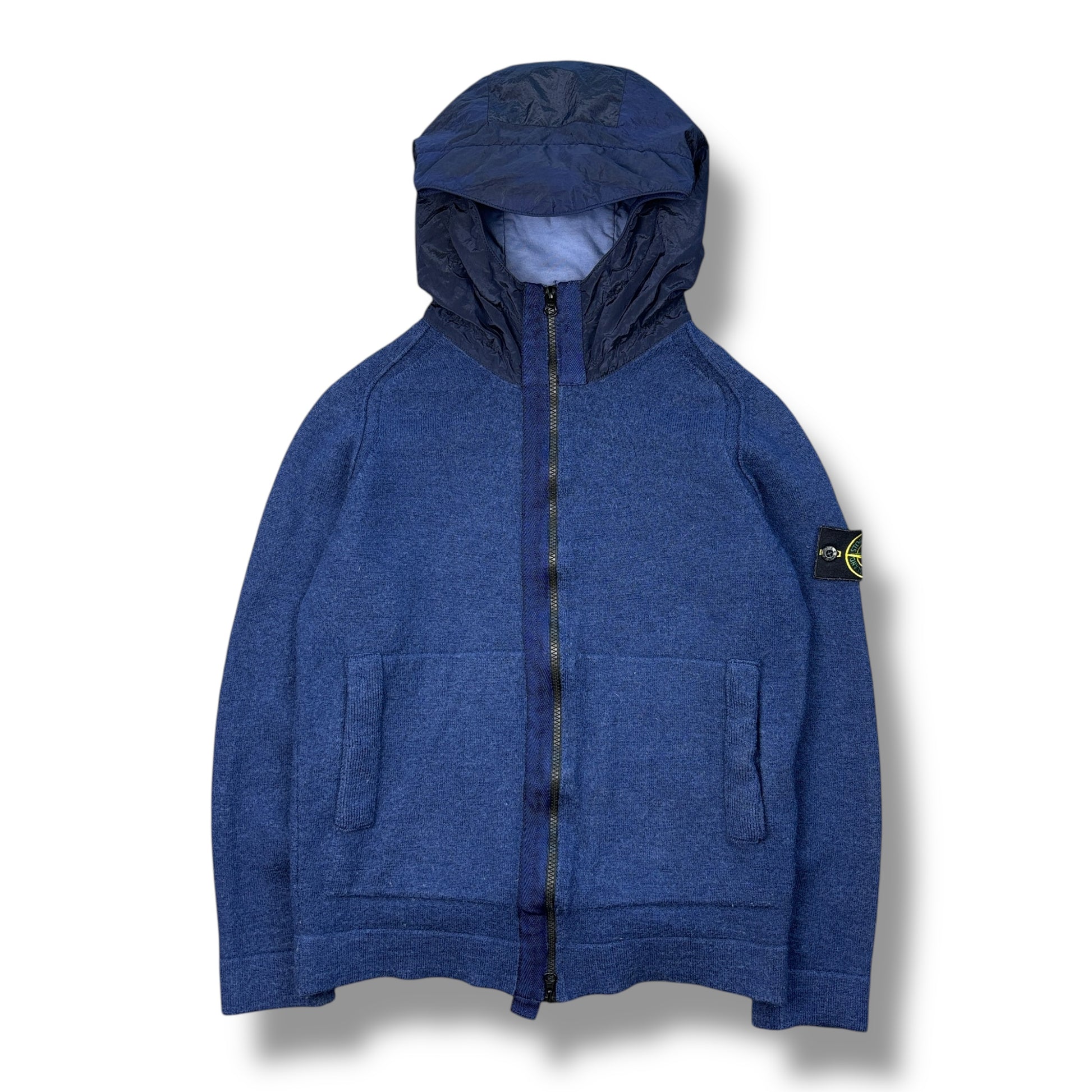 Stone Island Nylon Knit Hoodie (XS)