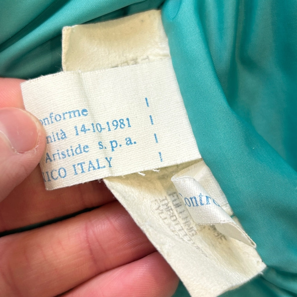 80s Moncler Blue Puffer Coat (XL)
