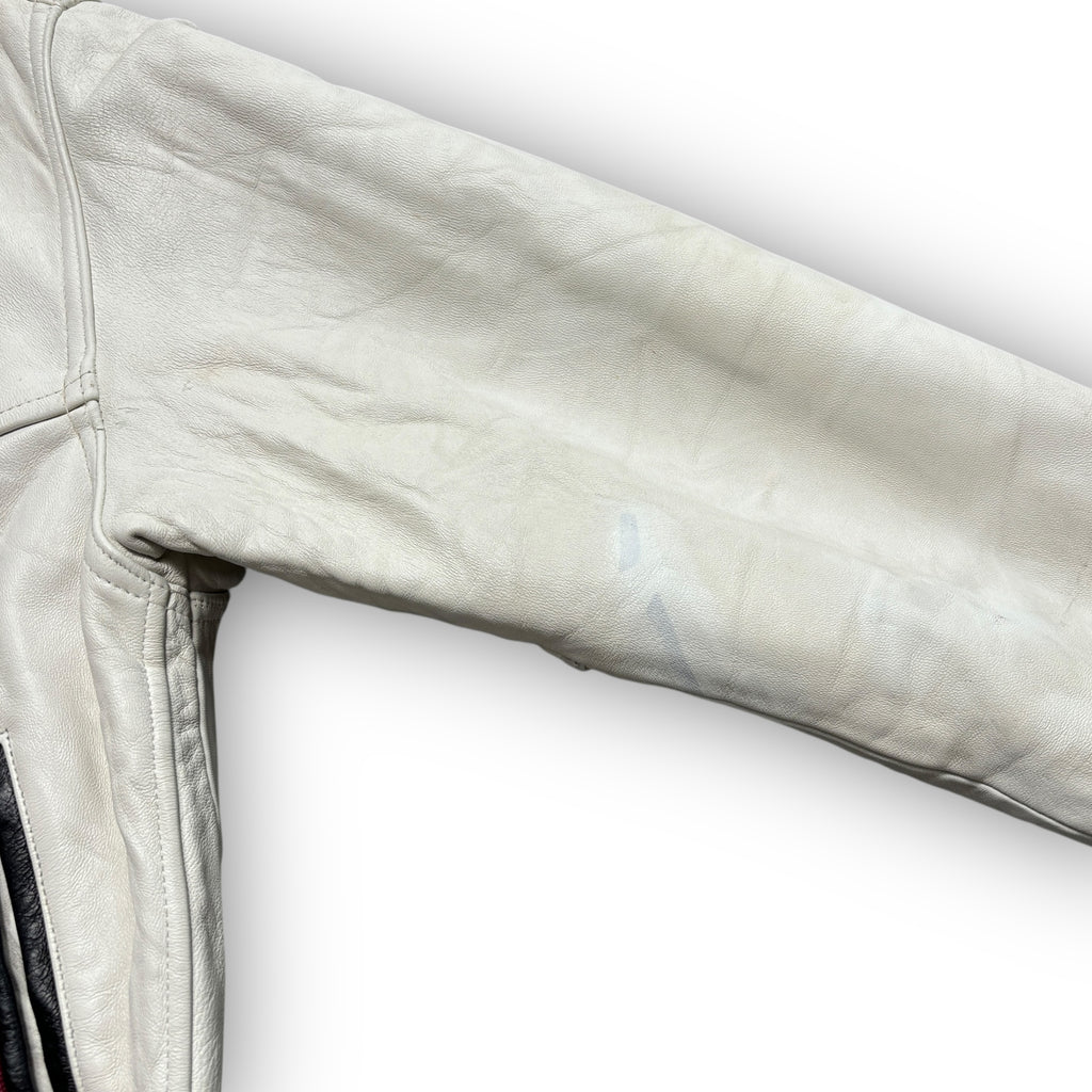 1990 Avirex Ice Tigers Leather Jacket (L)