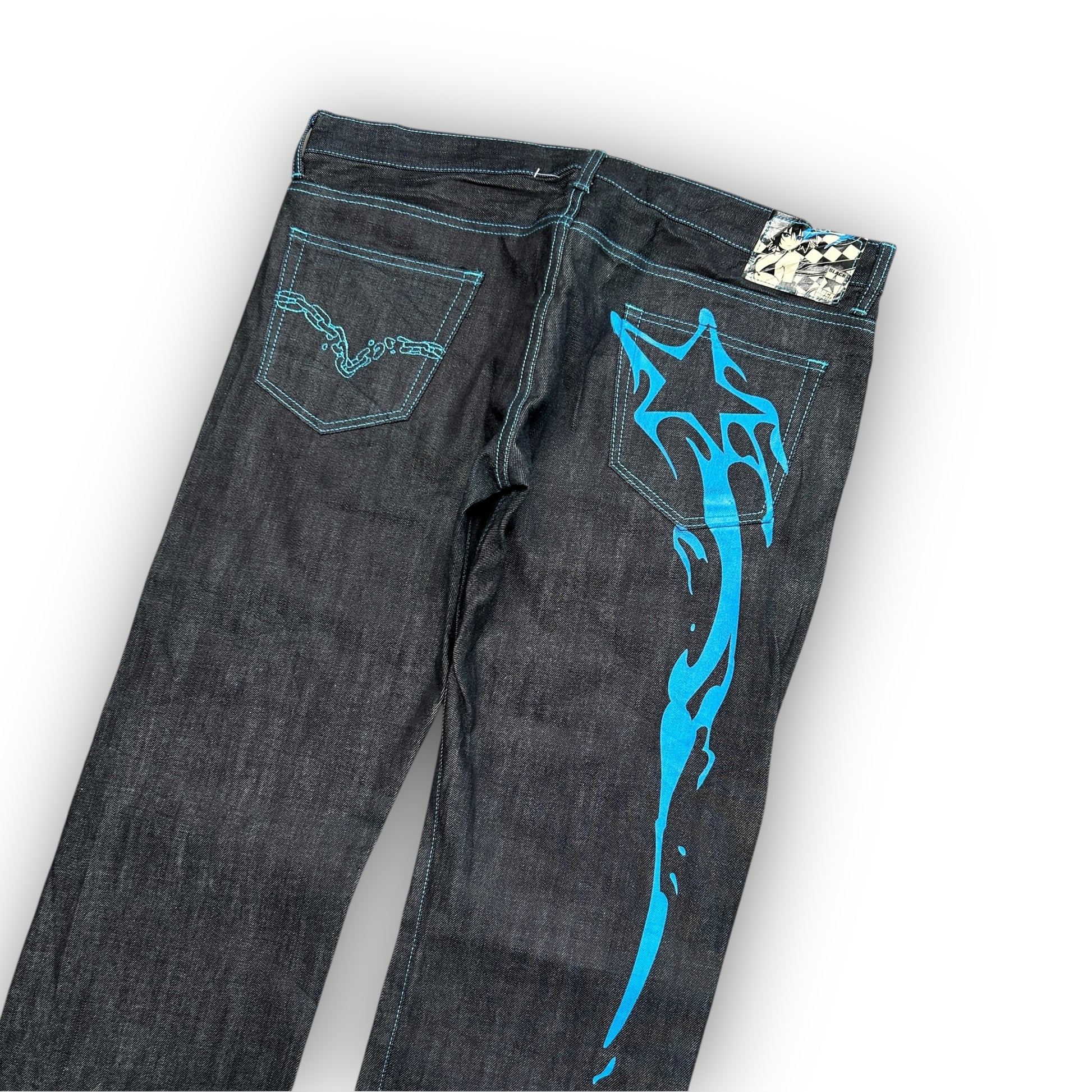 Japanese BRS Graphic Jeans (36")