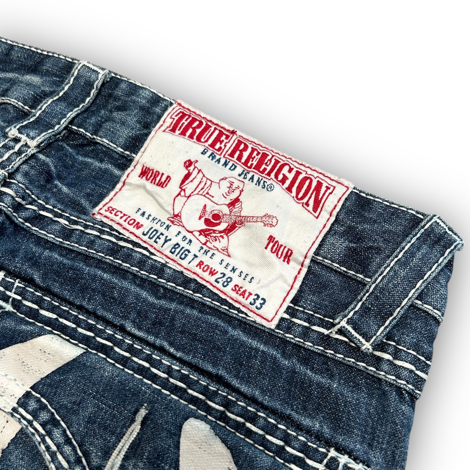 True Religion Contrast Stitch Jeans (30")