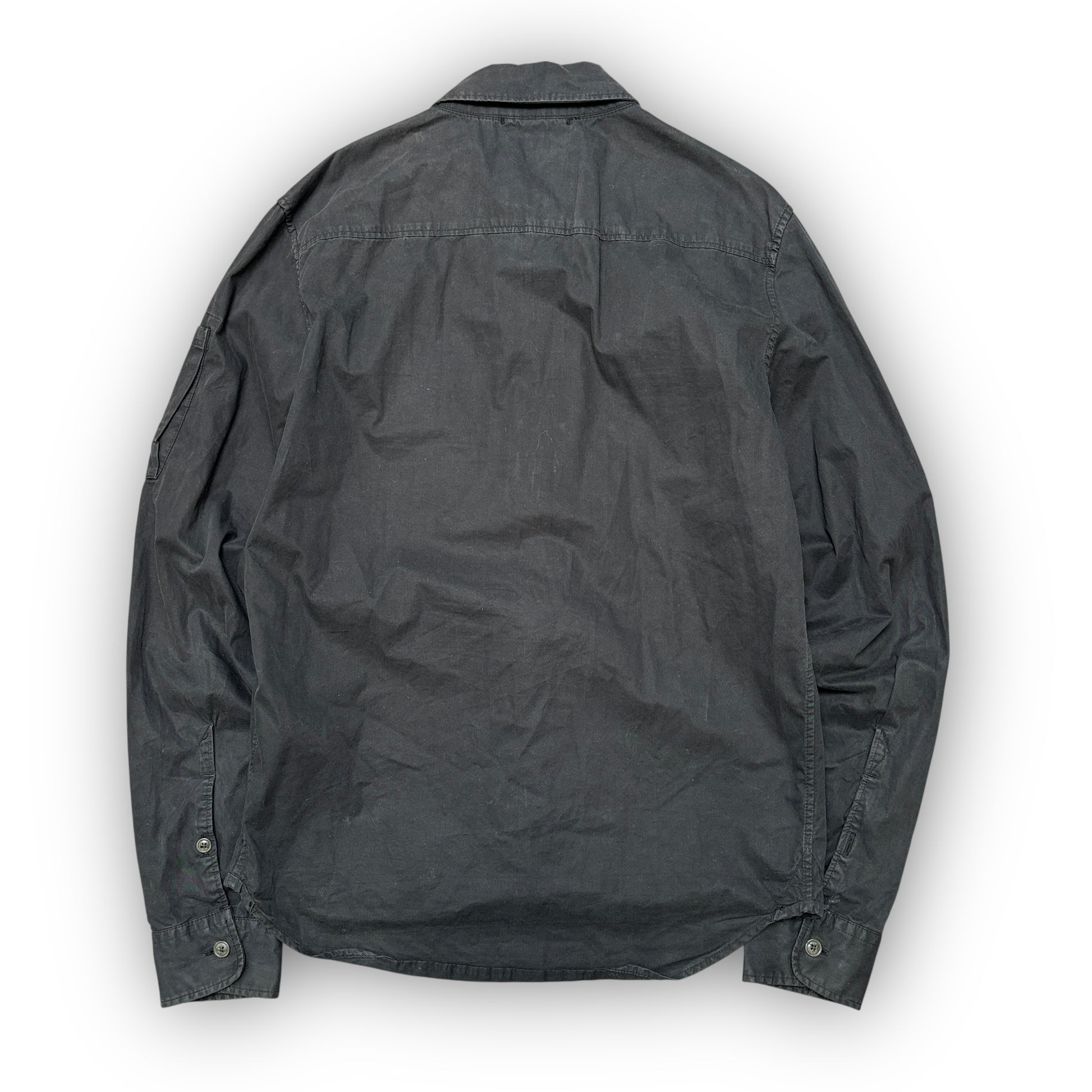 Black C.P Company Lens Overshirt (S)