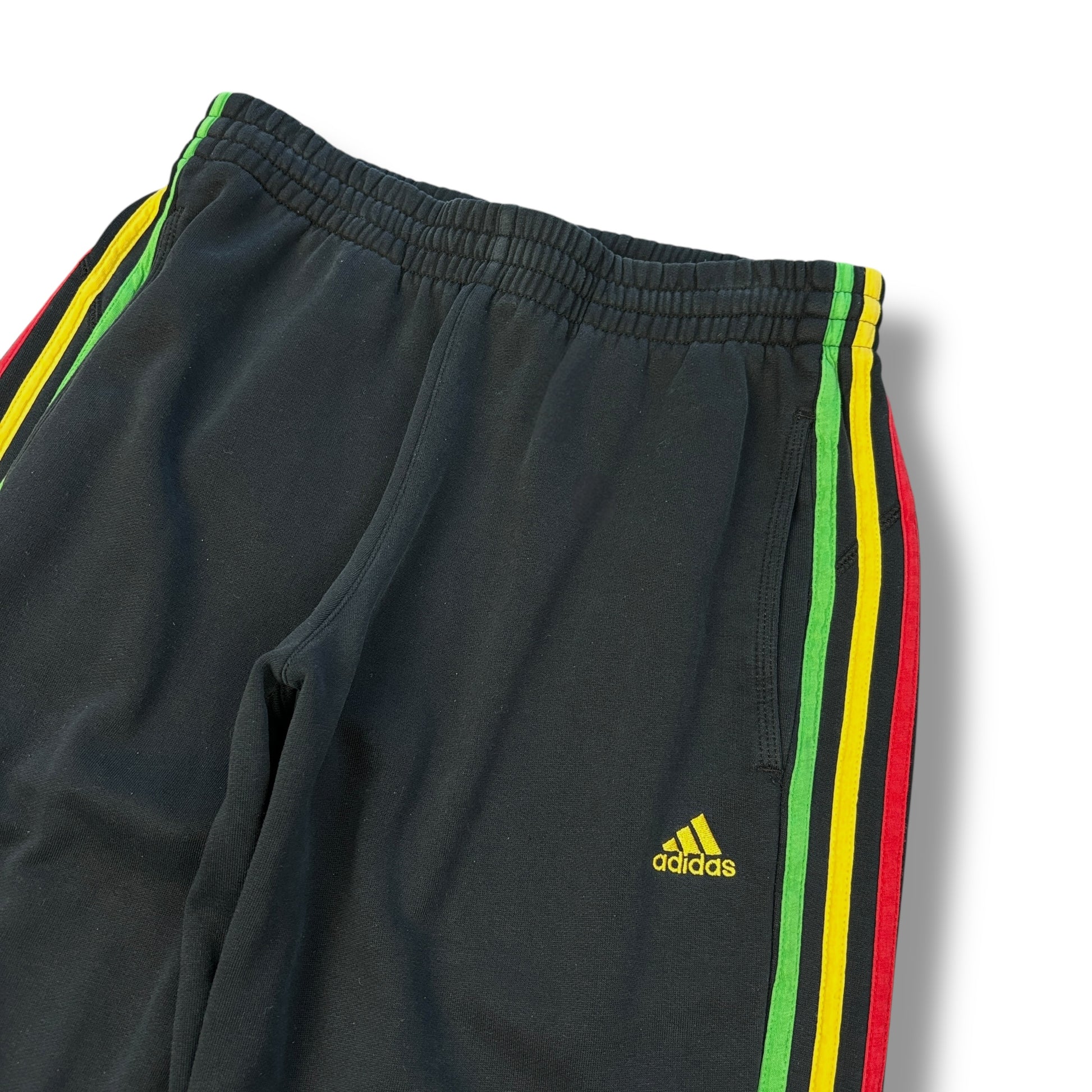 00s Adidas Rasta Tracksuit (M)