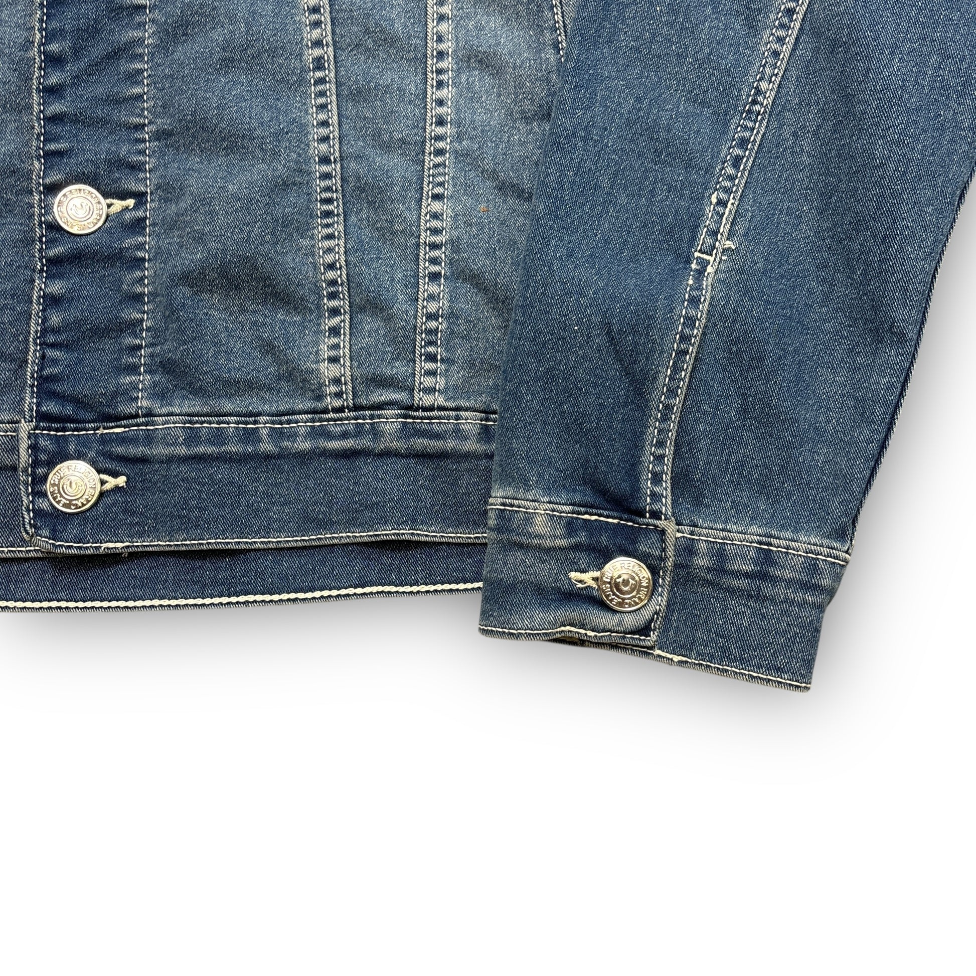 True Religion Big Stitch Denim Jacket (XL)