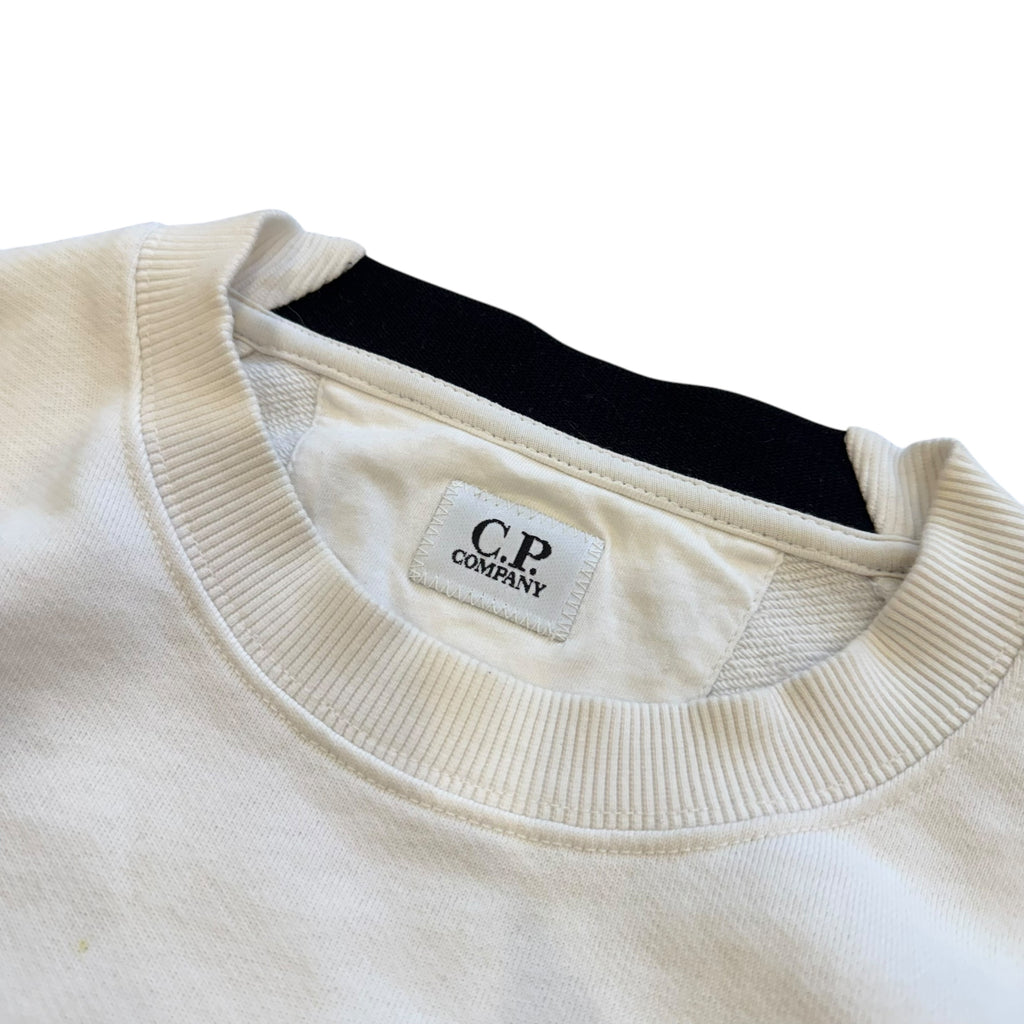 CP Company White Lens Sweatshirt (XS)