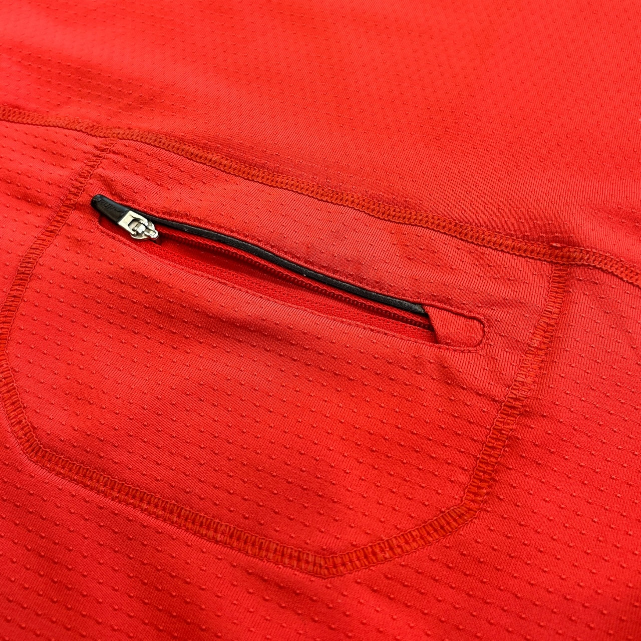 00s Nike Zipped Polo Shirt (M)