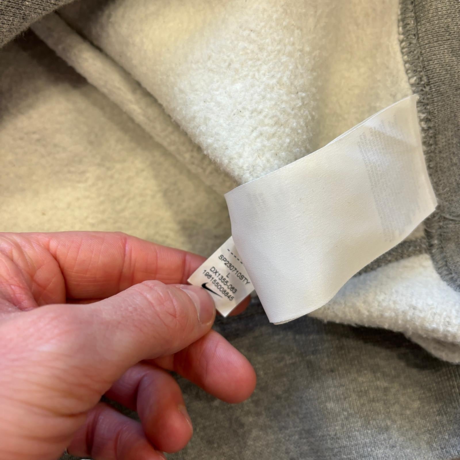 Grey Nike NRG Hoodie (L)