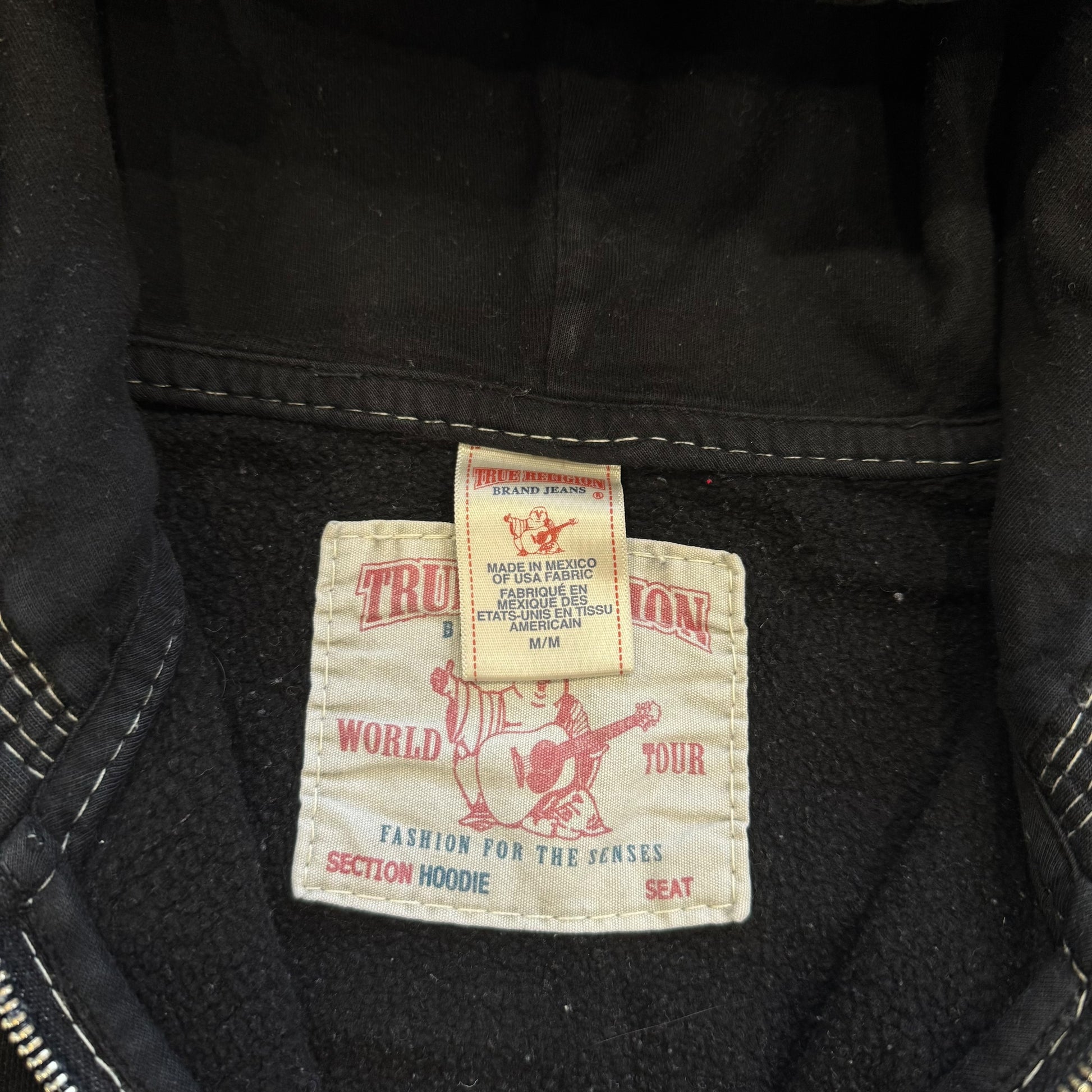 True Religion Triple Stitch Hoodie (M)