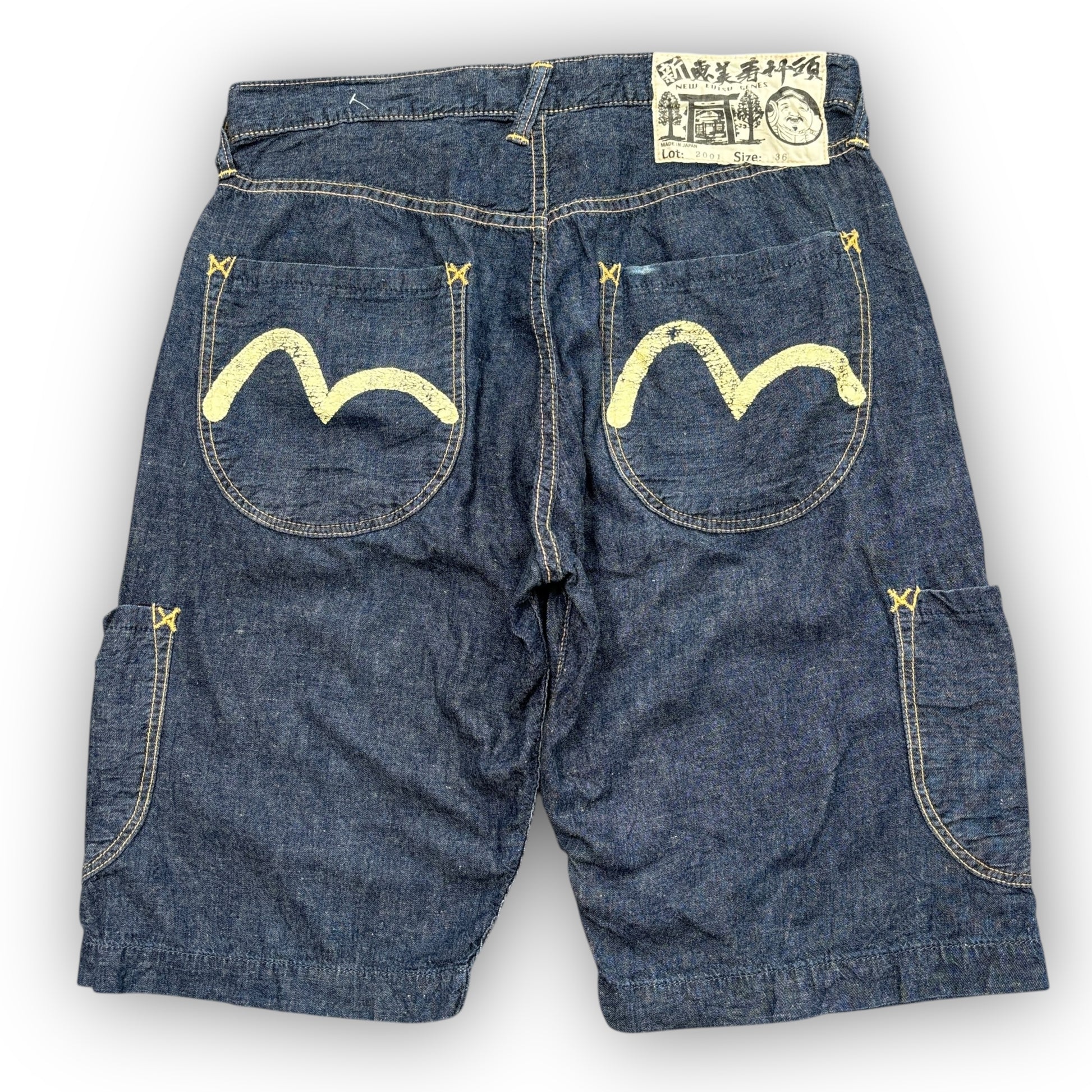 00s Evisu Jorts (33")