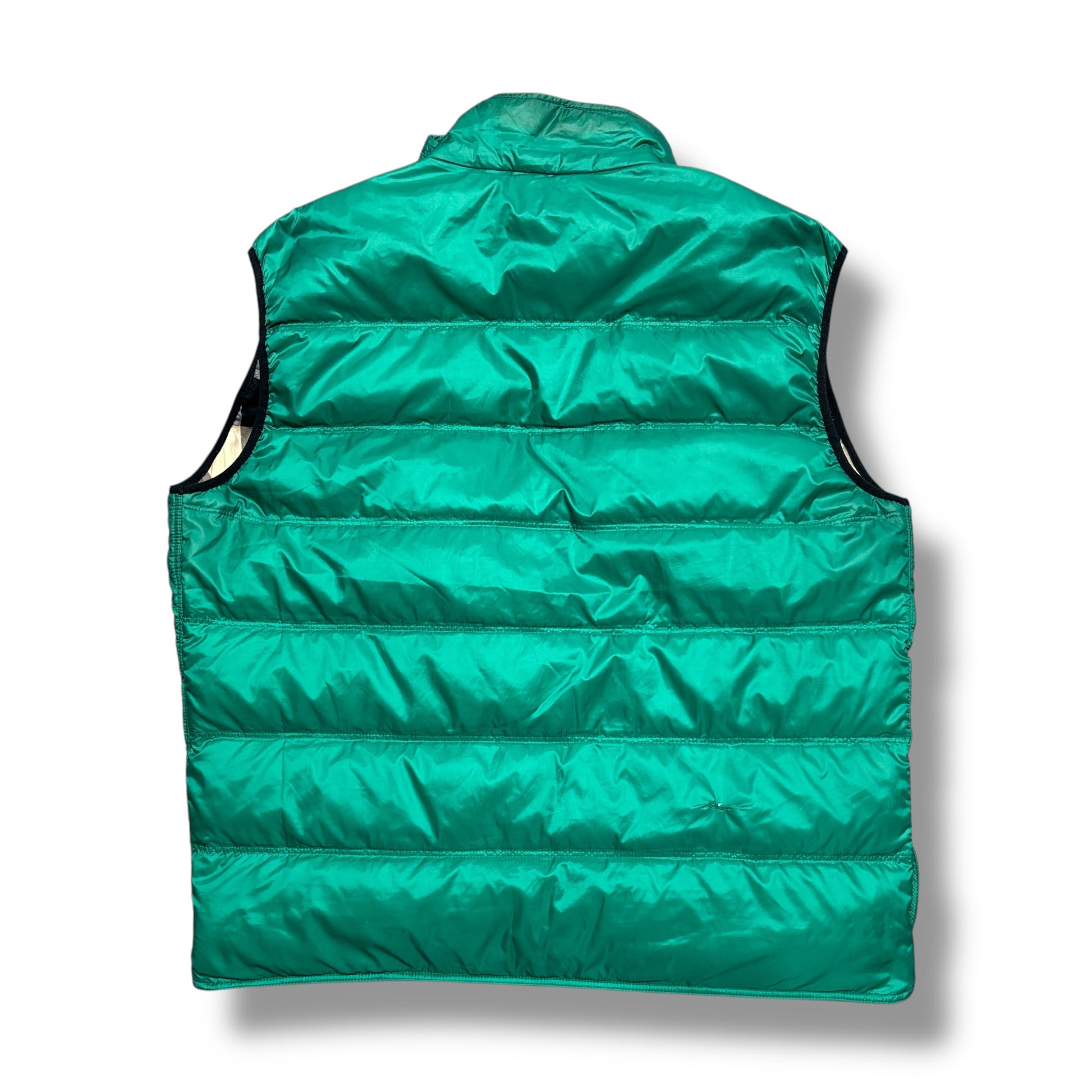 00s Burberry Brit Puffer Gilet (L)