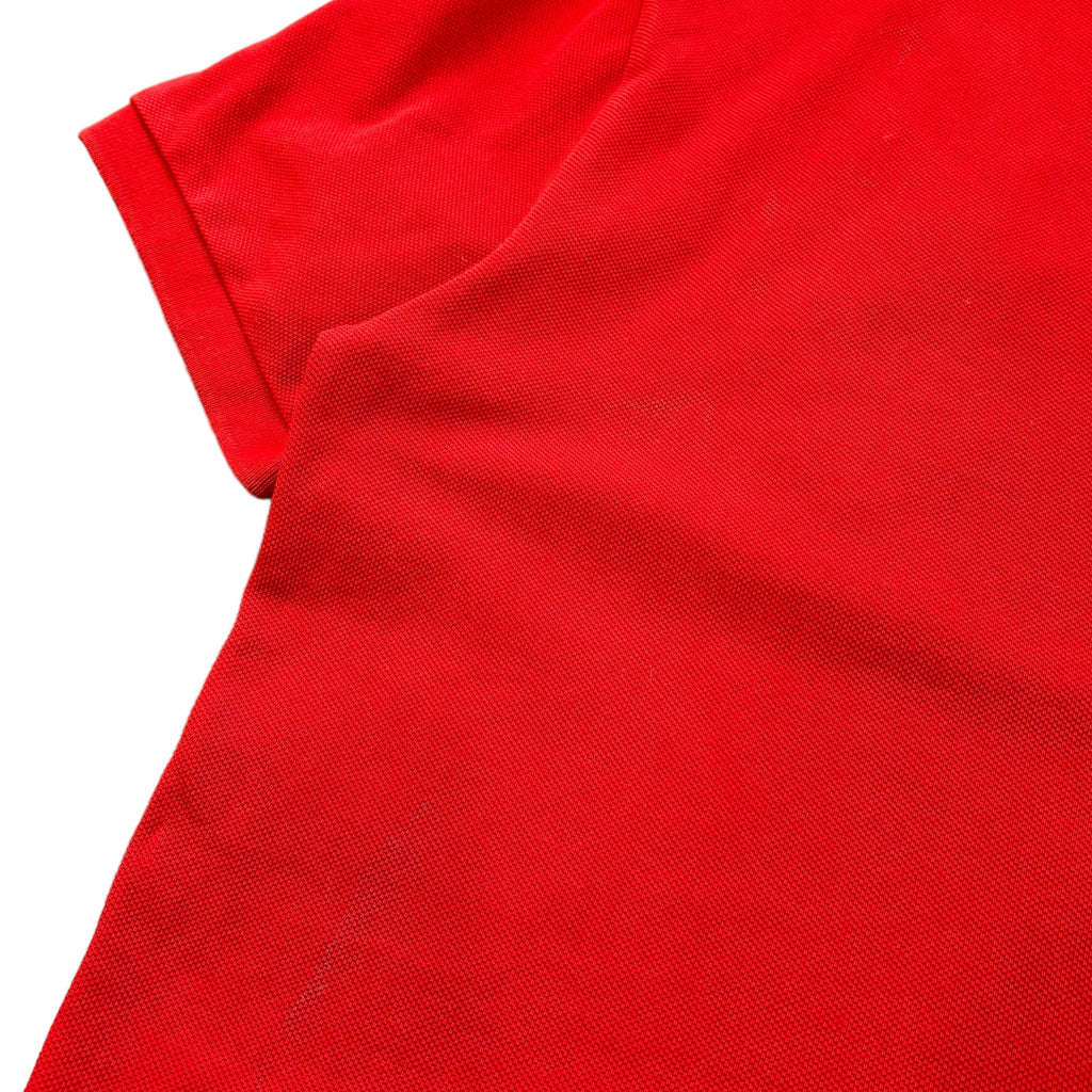 Red Ralph Lauren Polo Shirt (M)